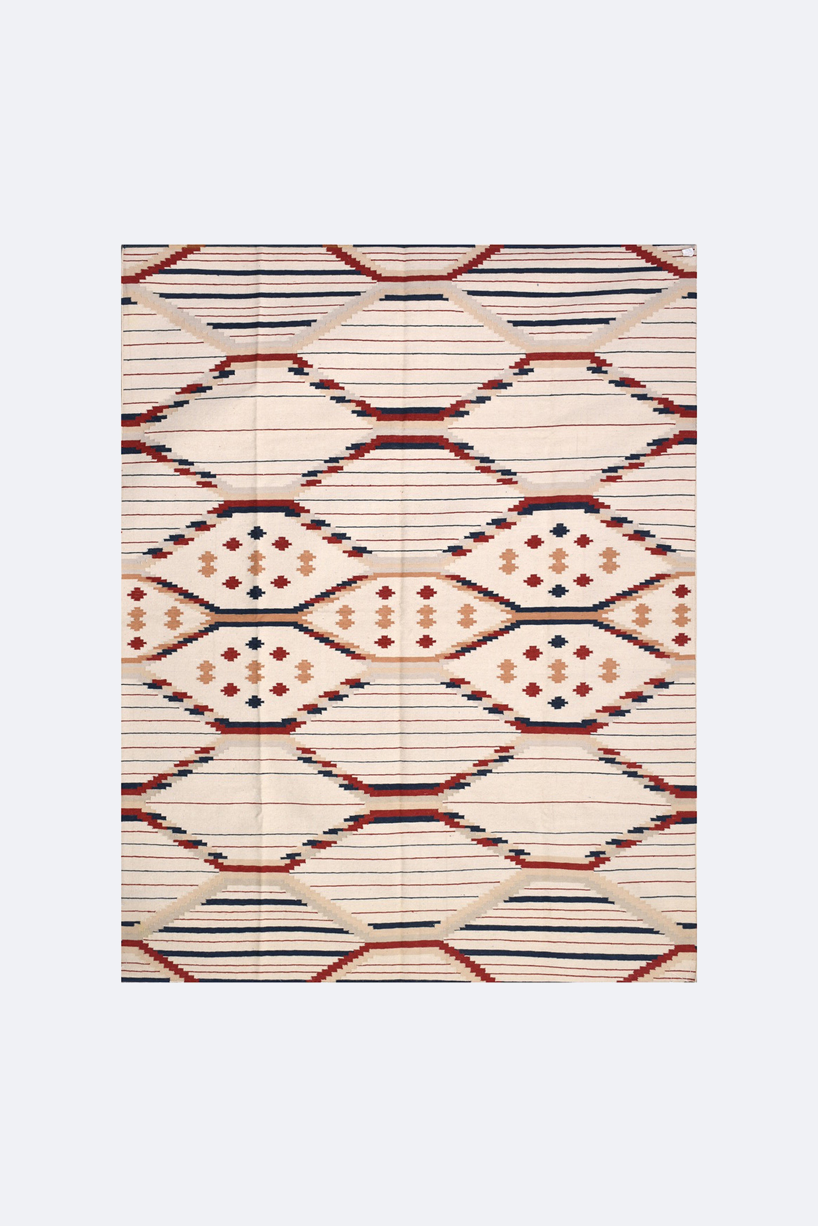 Southwestern Stripe Reversible Flatweave Rug