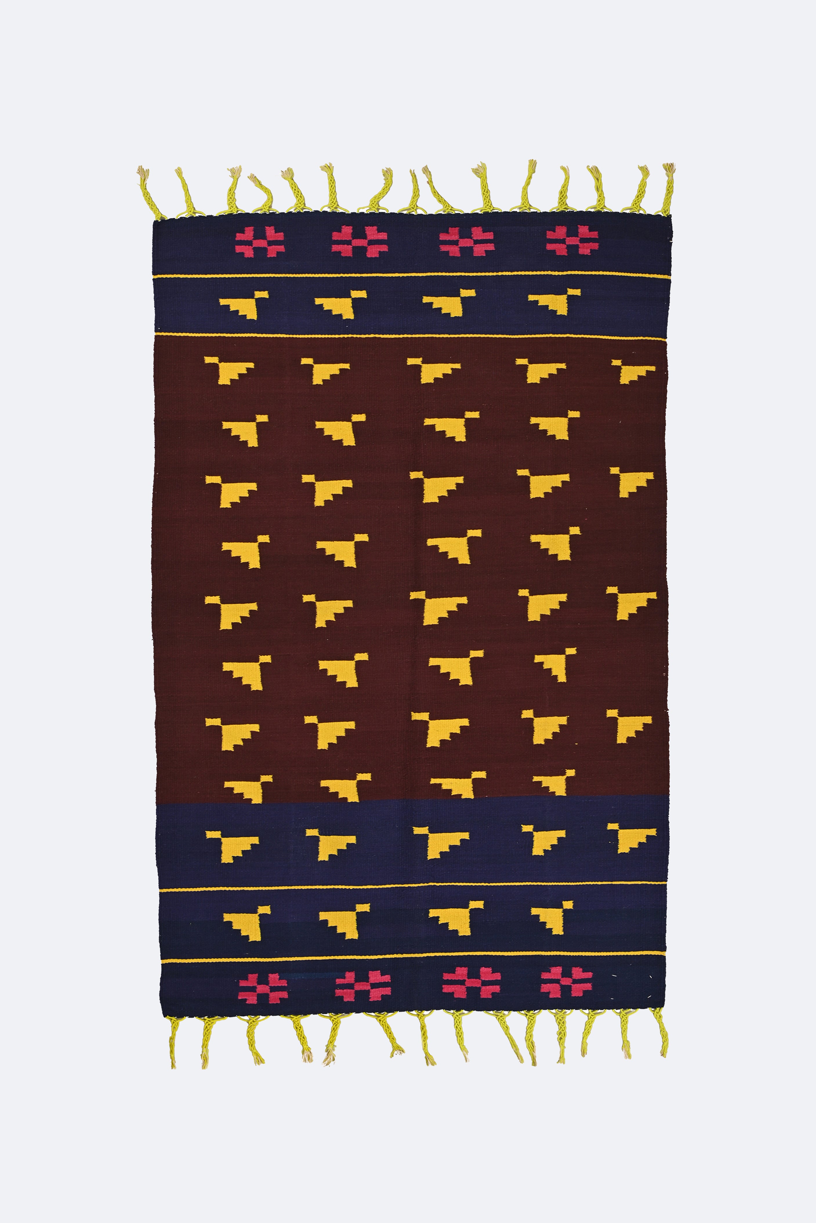 Golden Leaf Punjabi Dhurrie