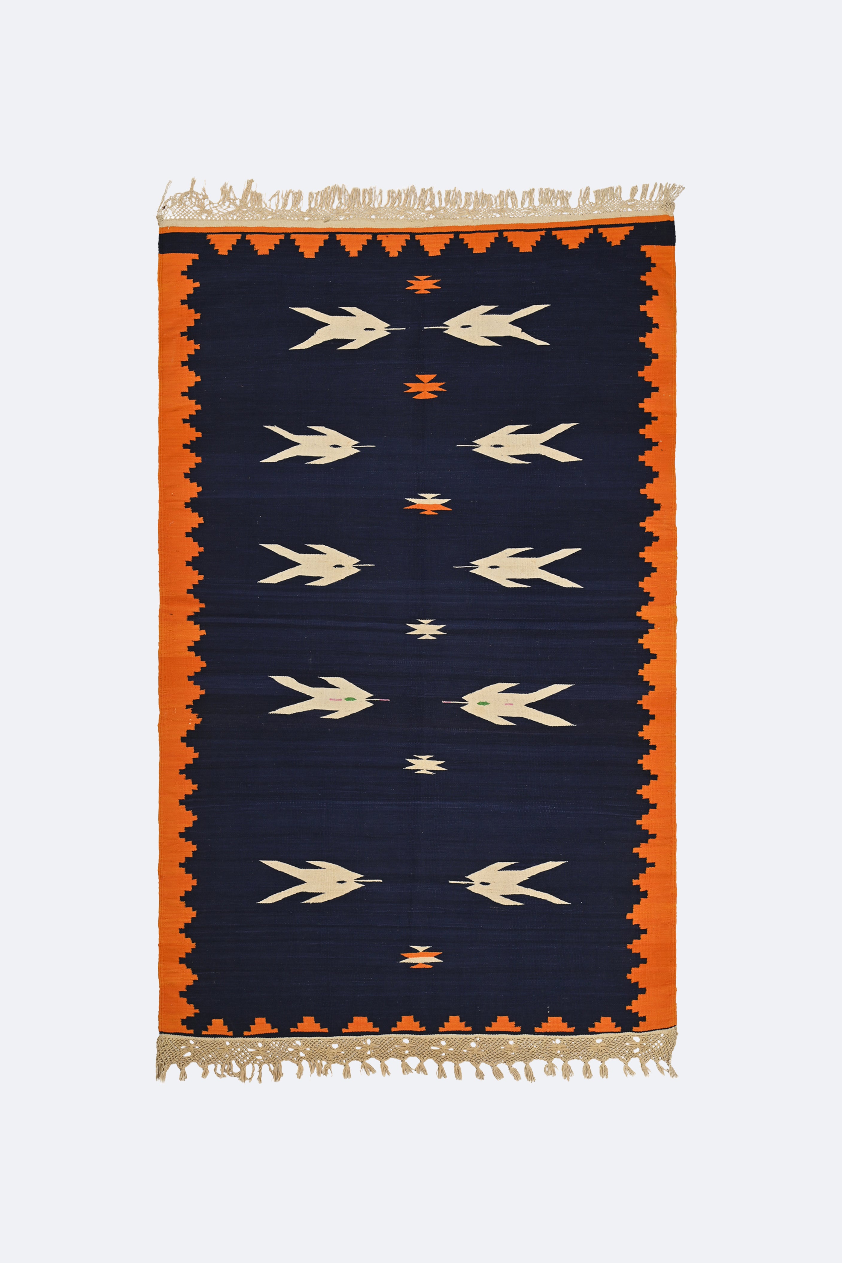 Navy Blaze Punjabi Dhurrie