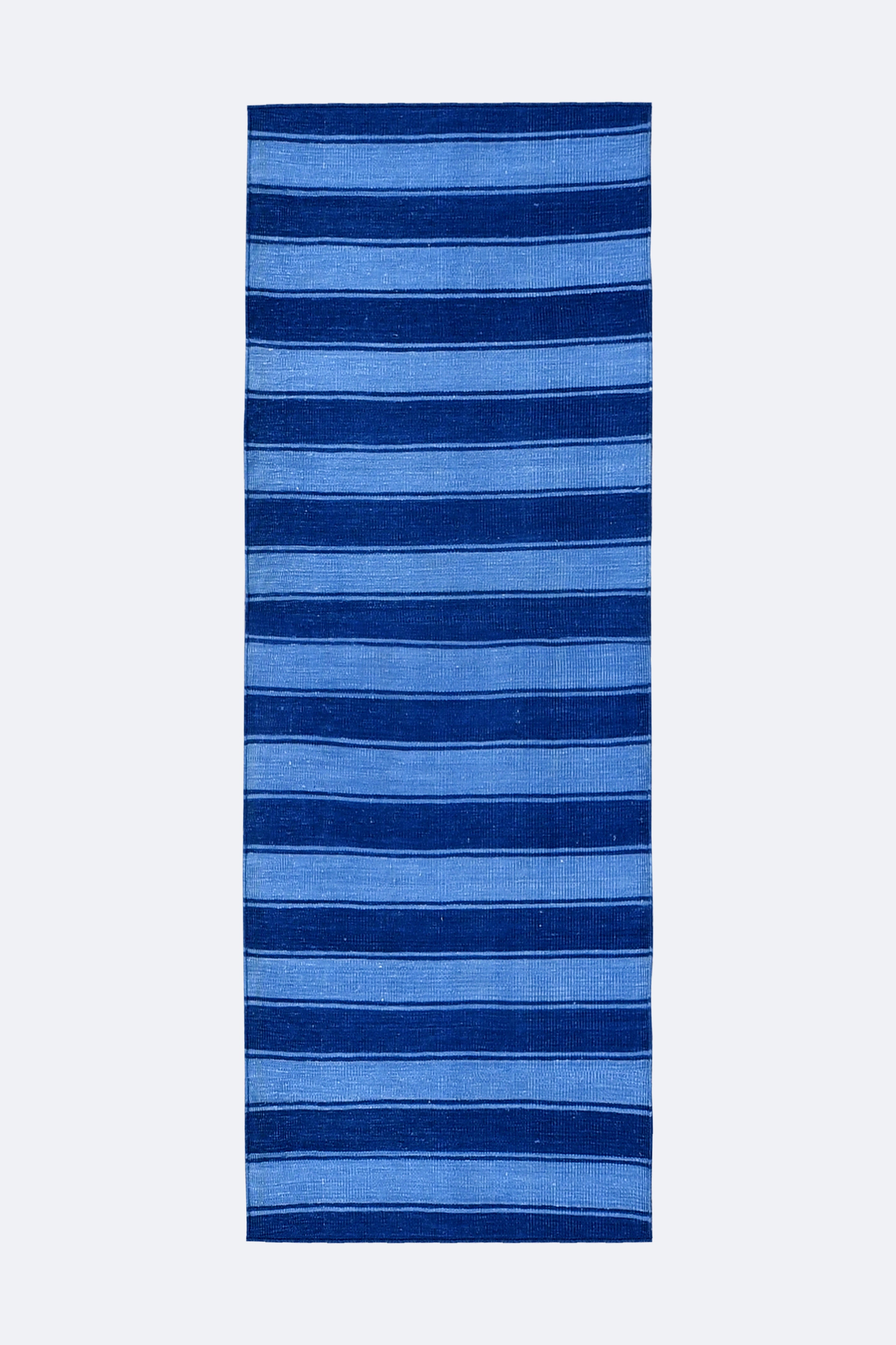 Ocean Stripe Handwoven Cotton Runner