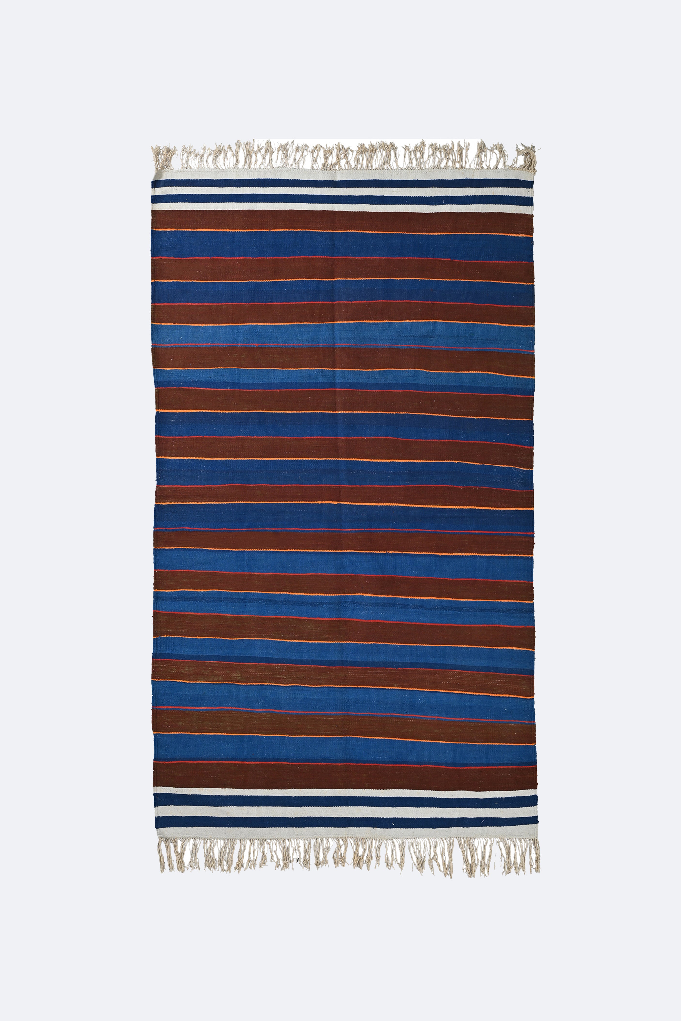 Rust Horizon Punjabi Dhurrie