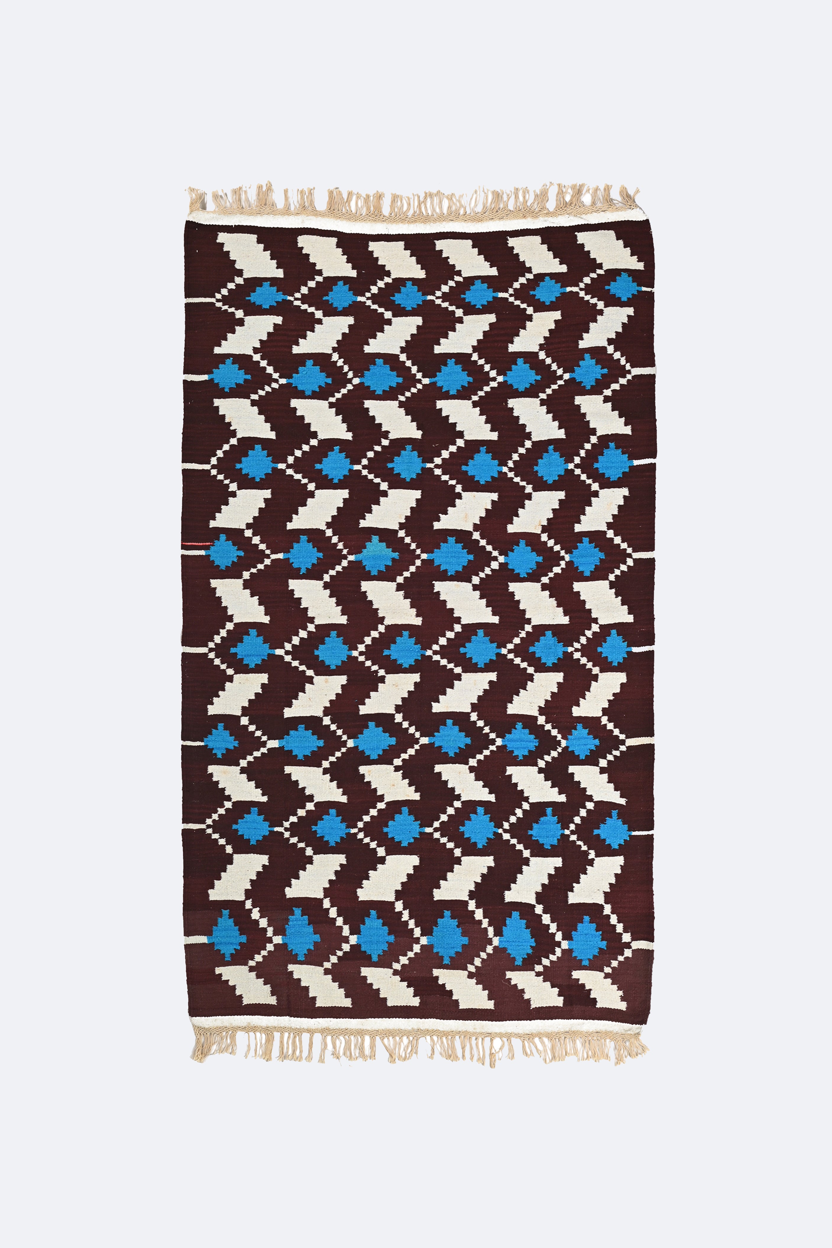 Indigo Mirage Punjabi Dhurrie