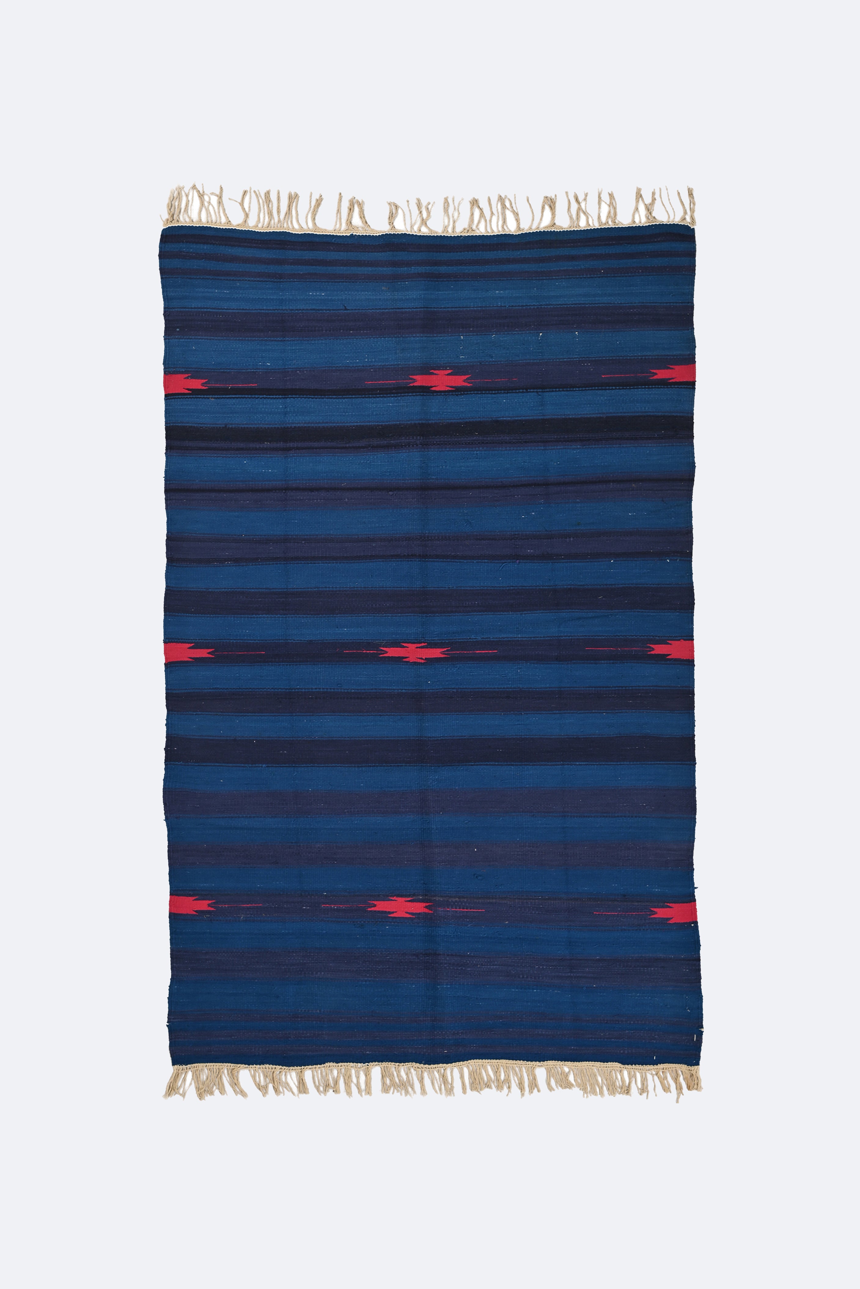 Midnight Ember Punjabi Dhurrie