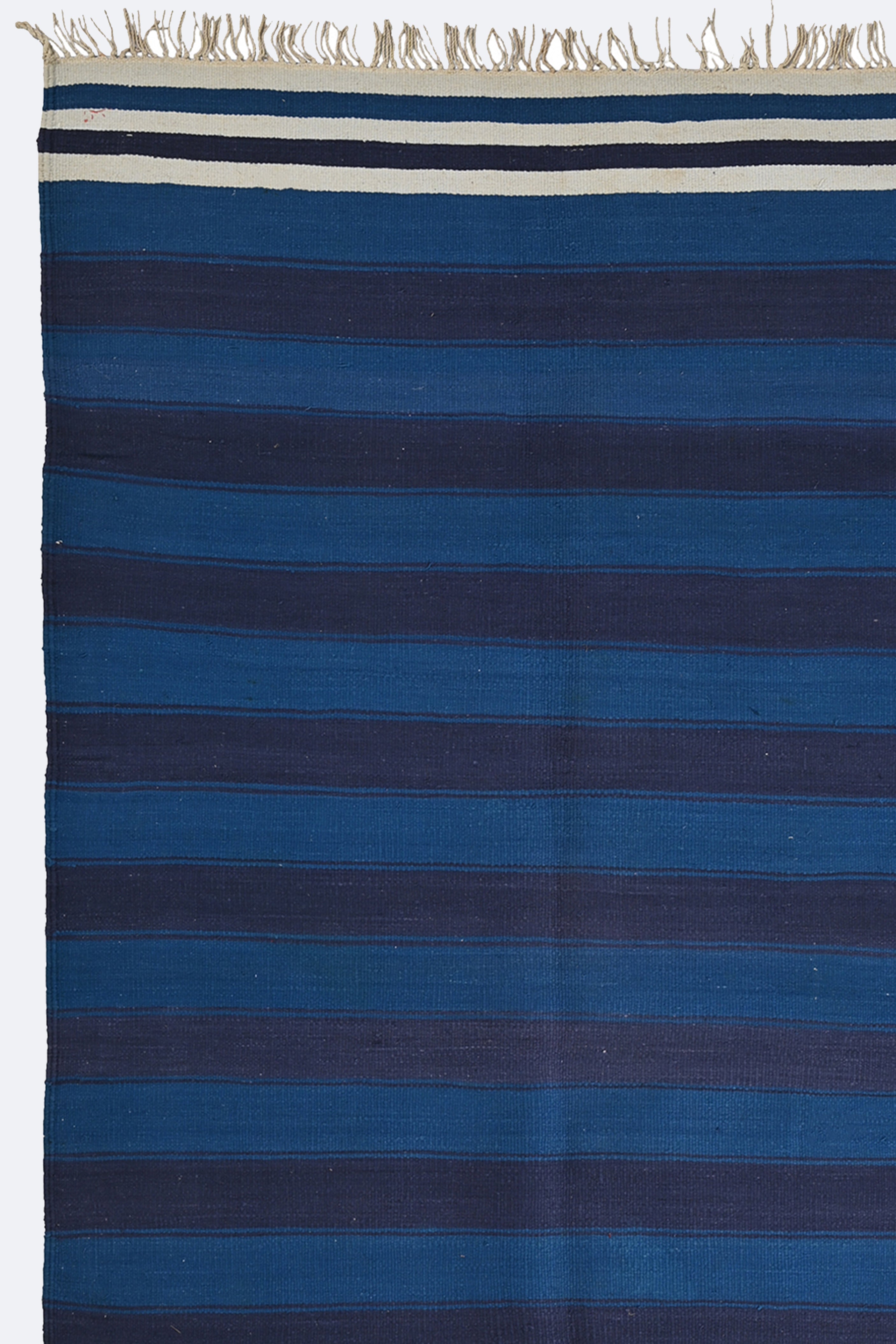 Deep Blue Harmony Punjabi Dhurrie