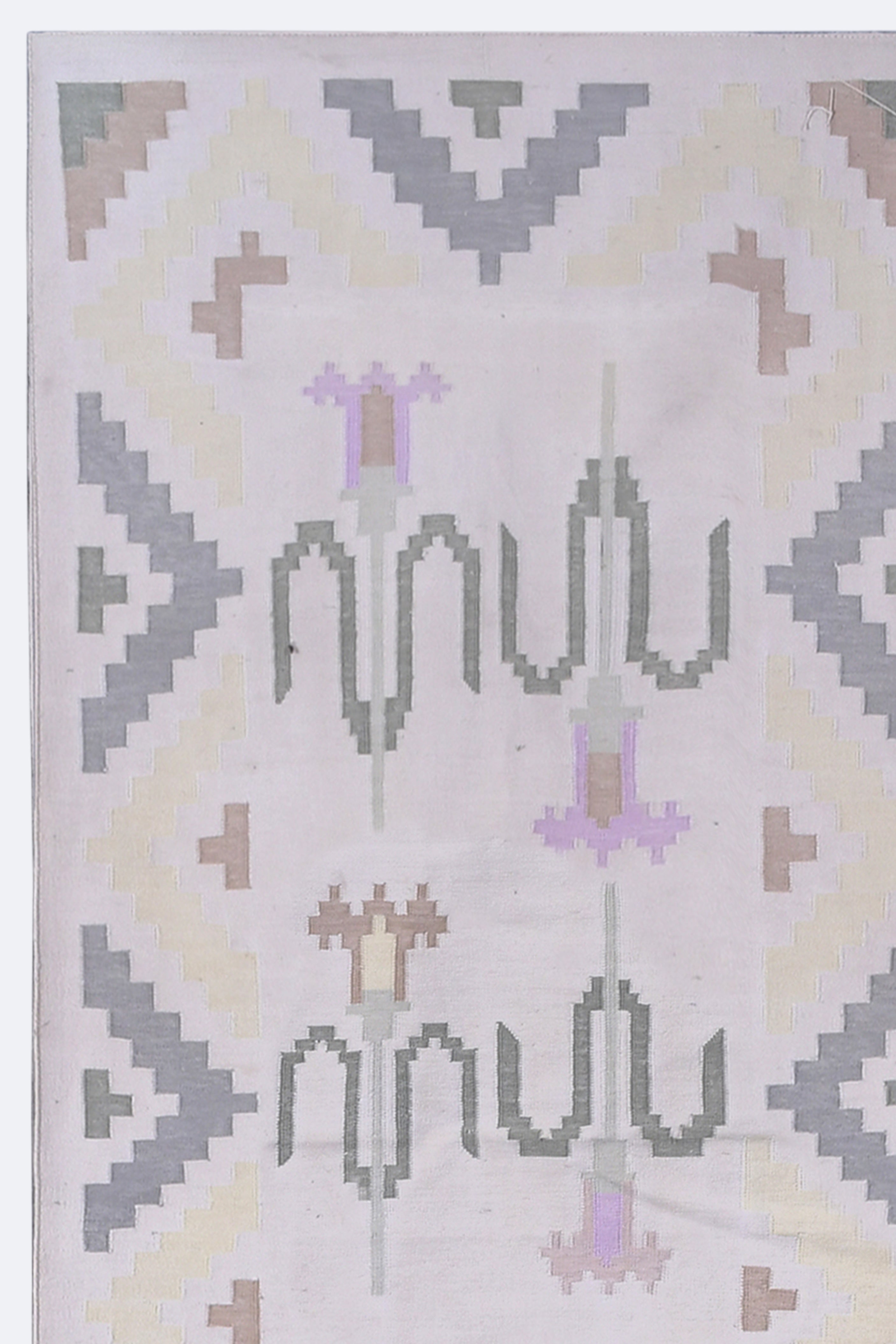 Pastel Kilim Cotton Runner