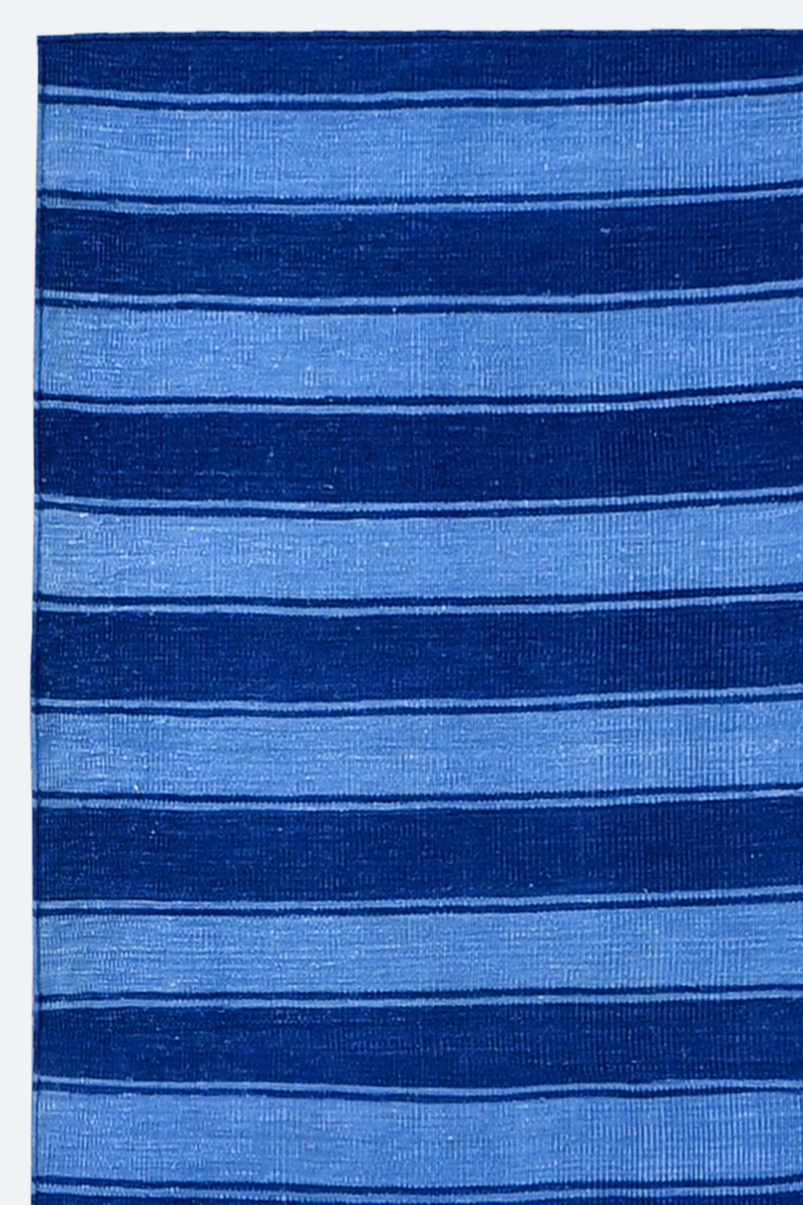 Ocean Stripe Handwoven Cotton Runner
