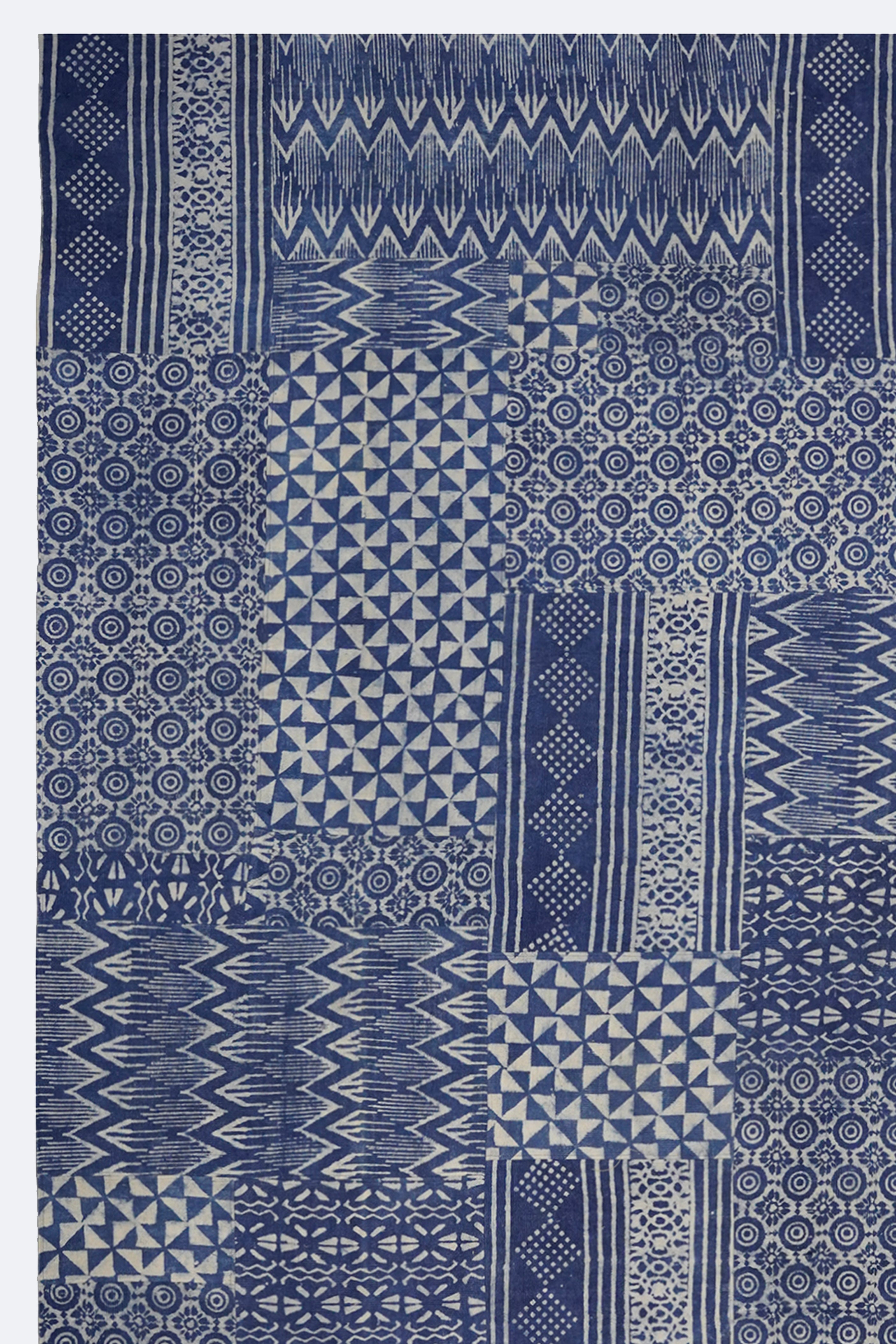 Modern Handmade Patchwork Rug