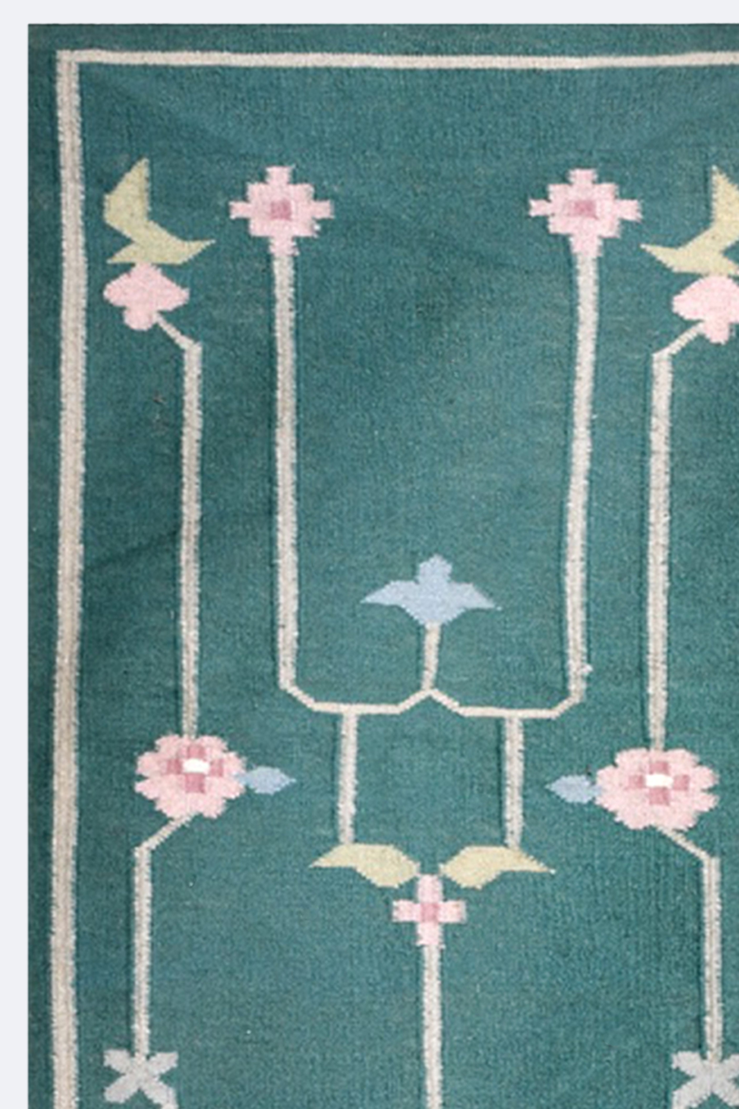 Pastel Bloom Hand-Tufted Runner Rug