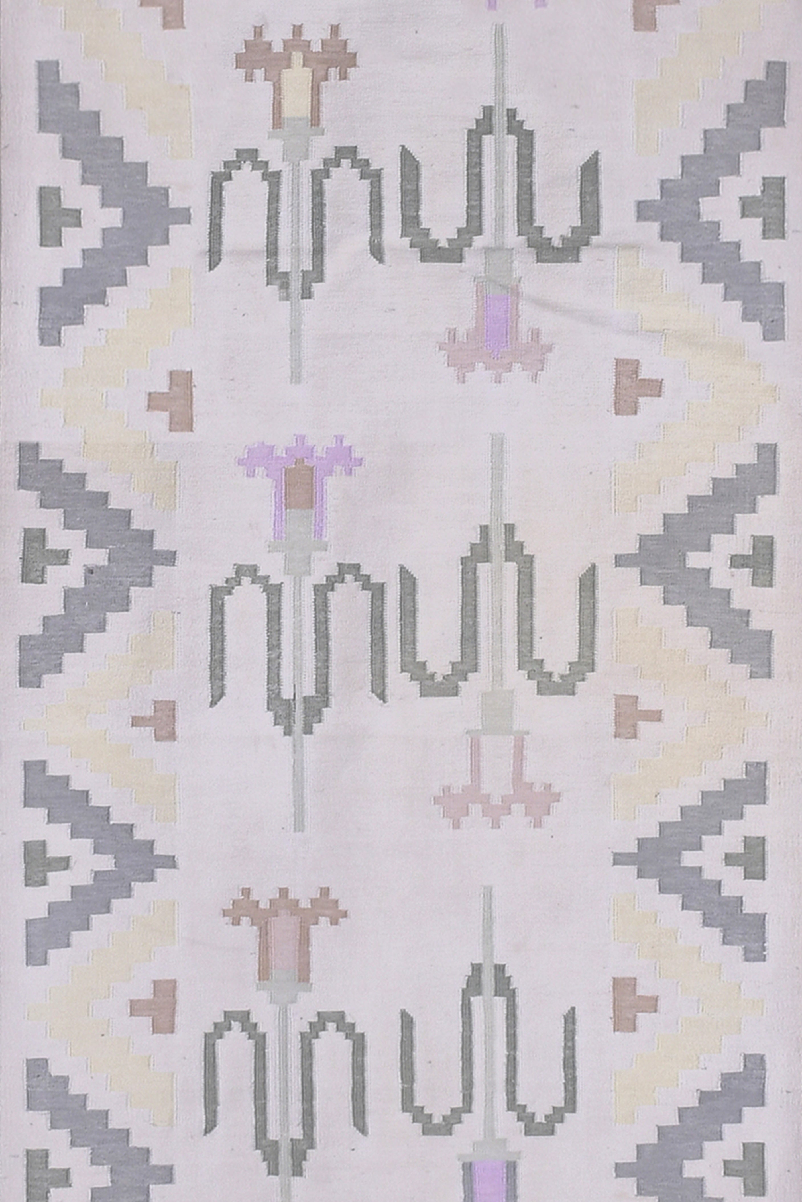 Pastel Kilim Cotton Runner