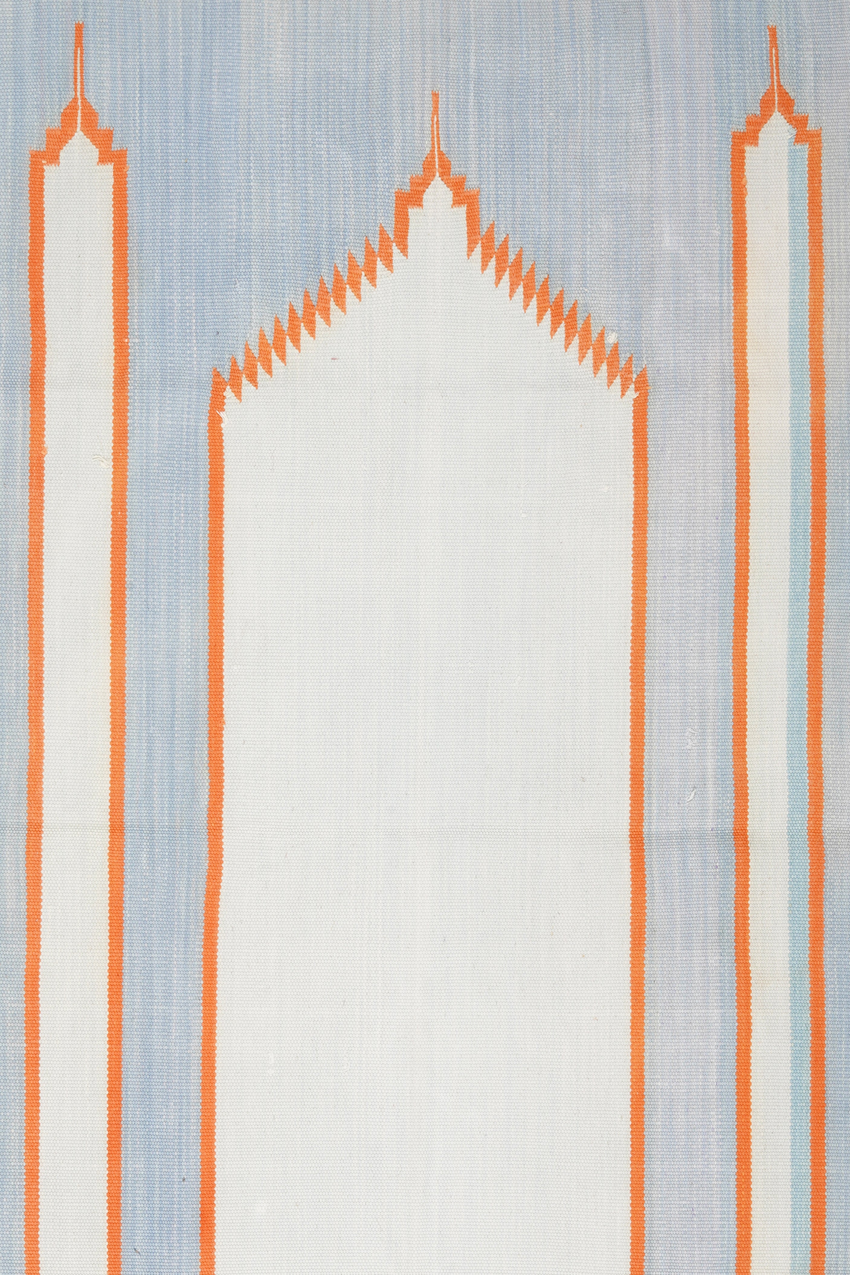 Amber Horizon Cotton Handwoven Muslim Prayer Rug