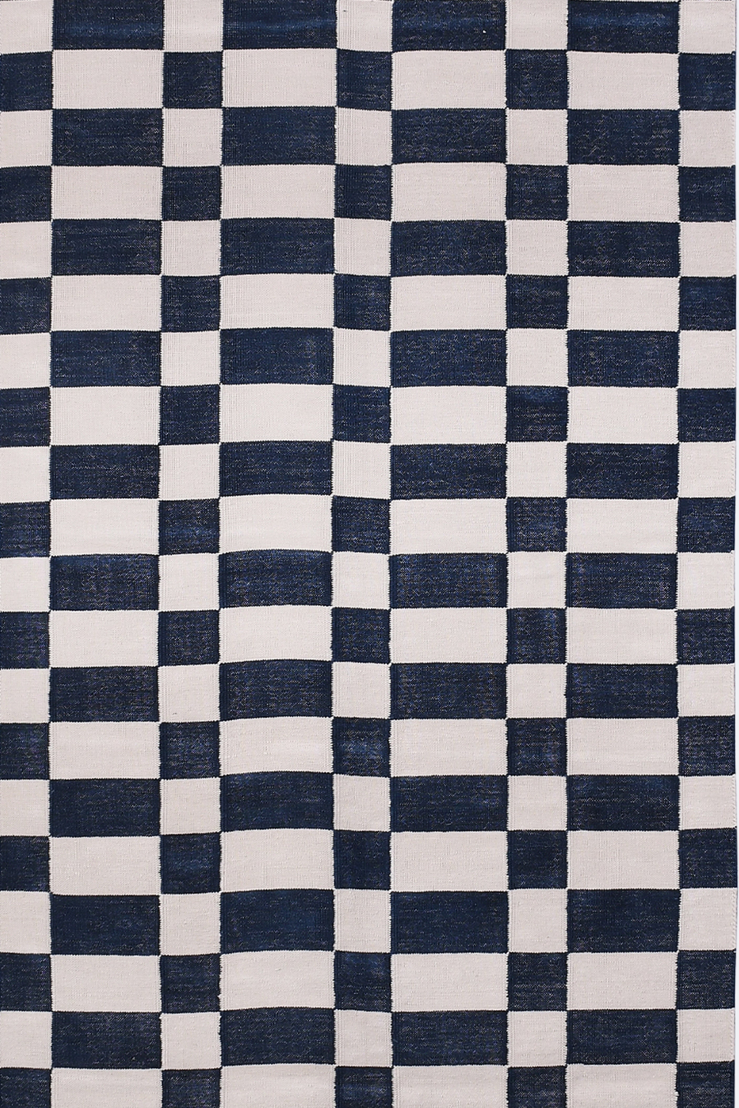 Checkered Charm Cotton Runner