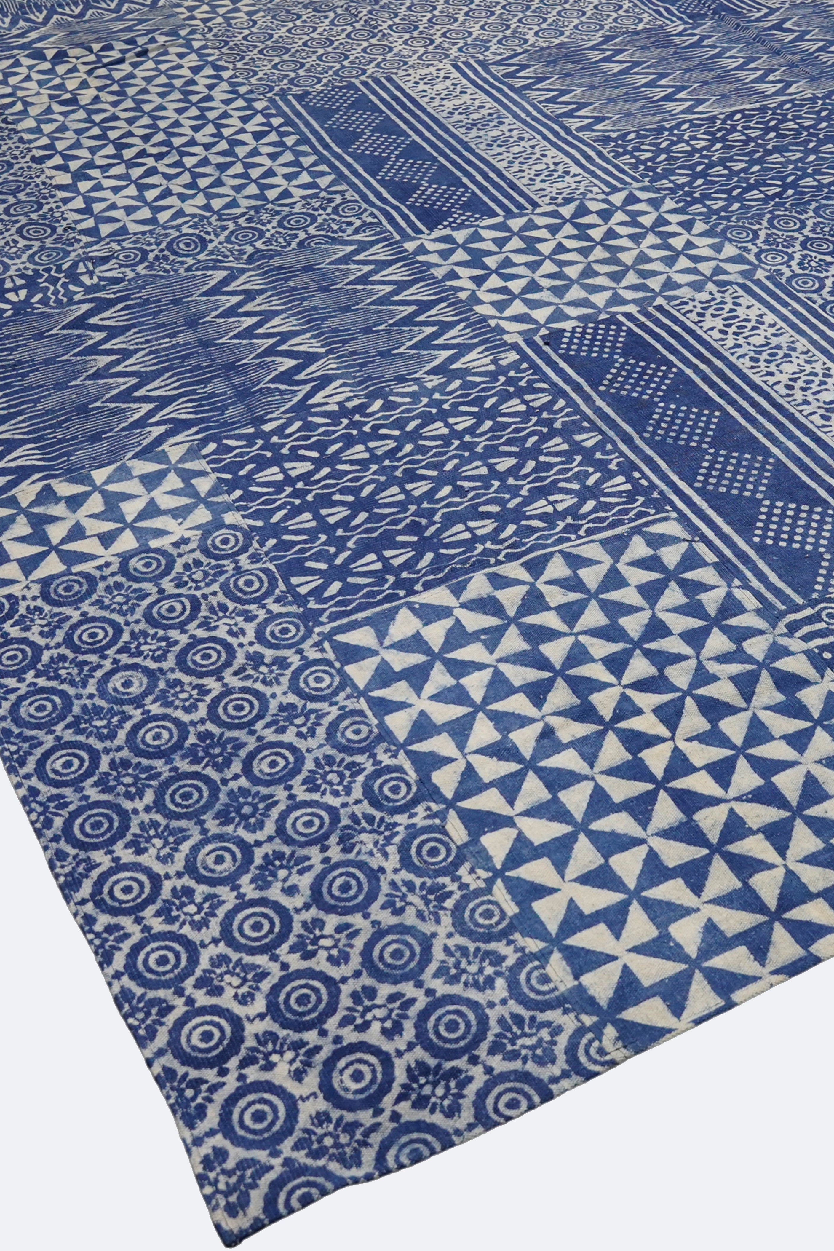 Modern Handmade Patchwork Rug