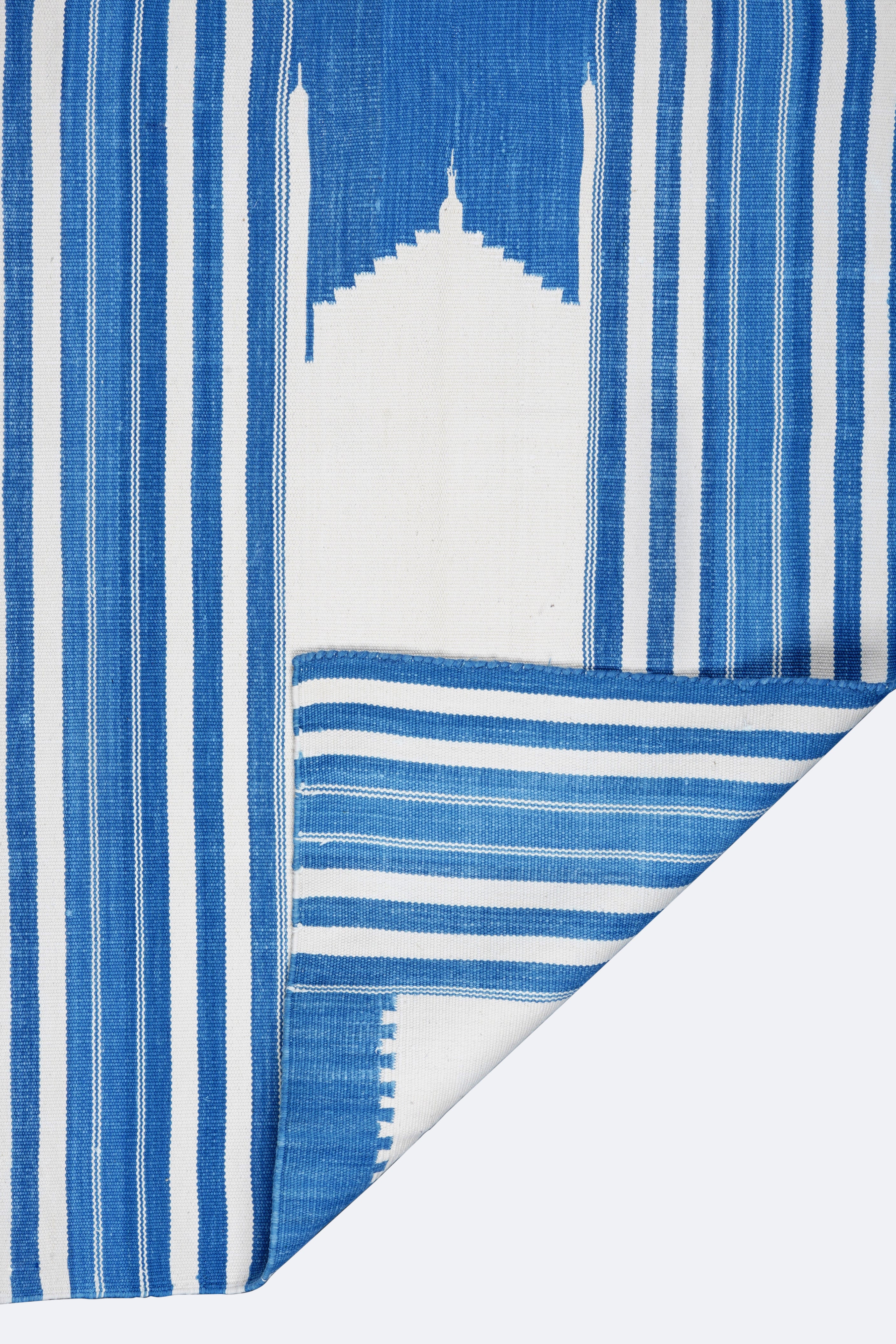 Serenity Cotton Handwoven Muslim Prayer Rug