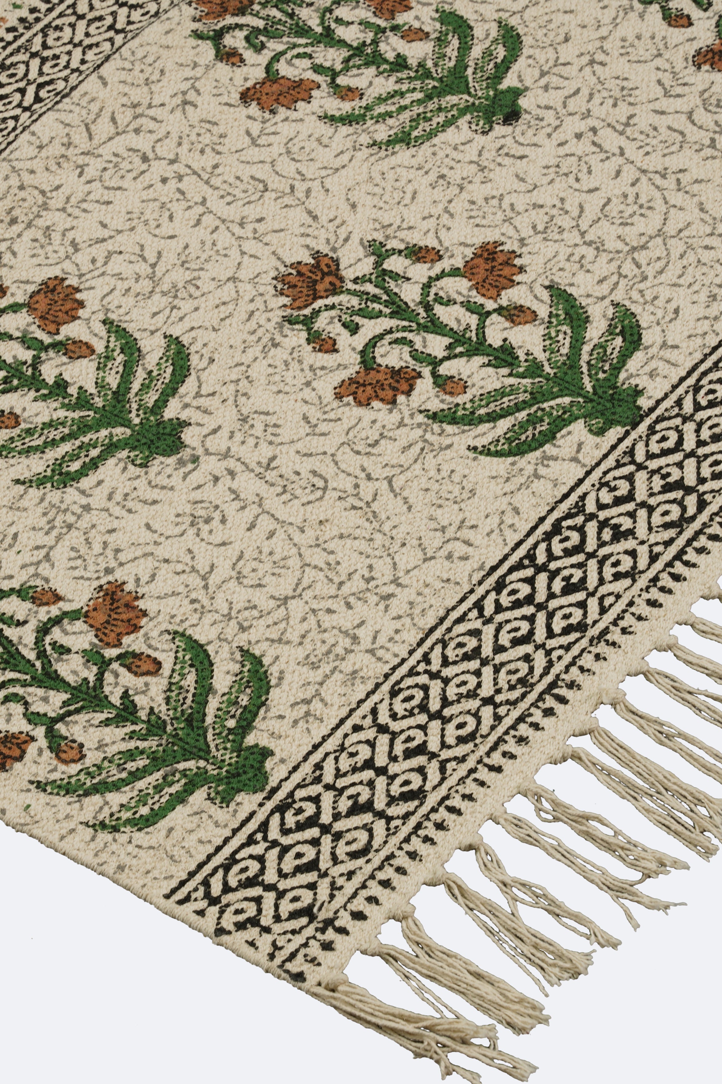 Olive Tree Motif Heritage Rug