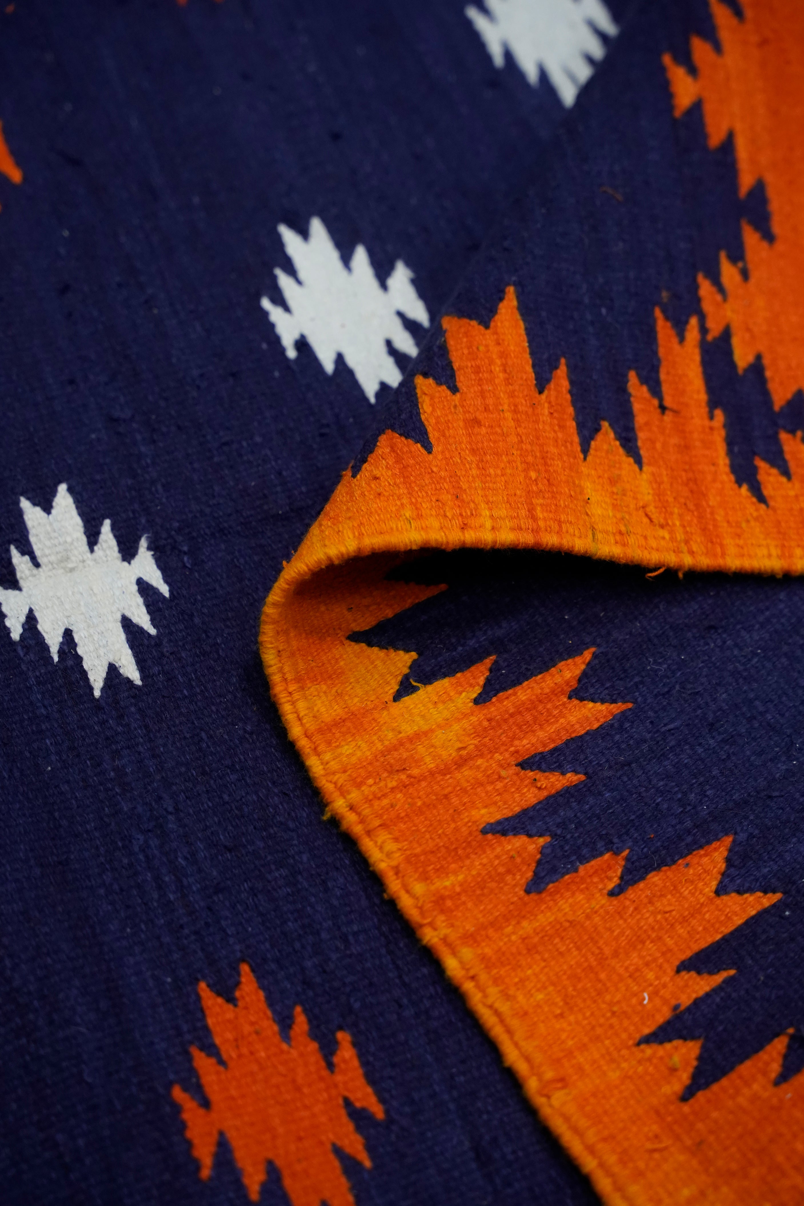 Bold Geometric Punjabi Dhurrie