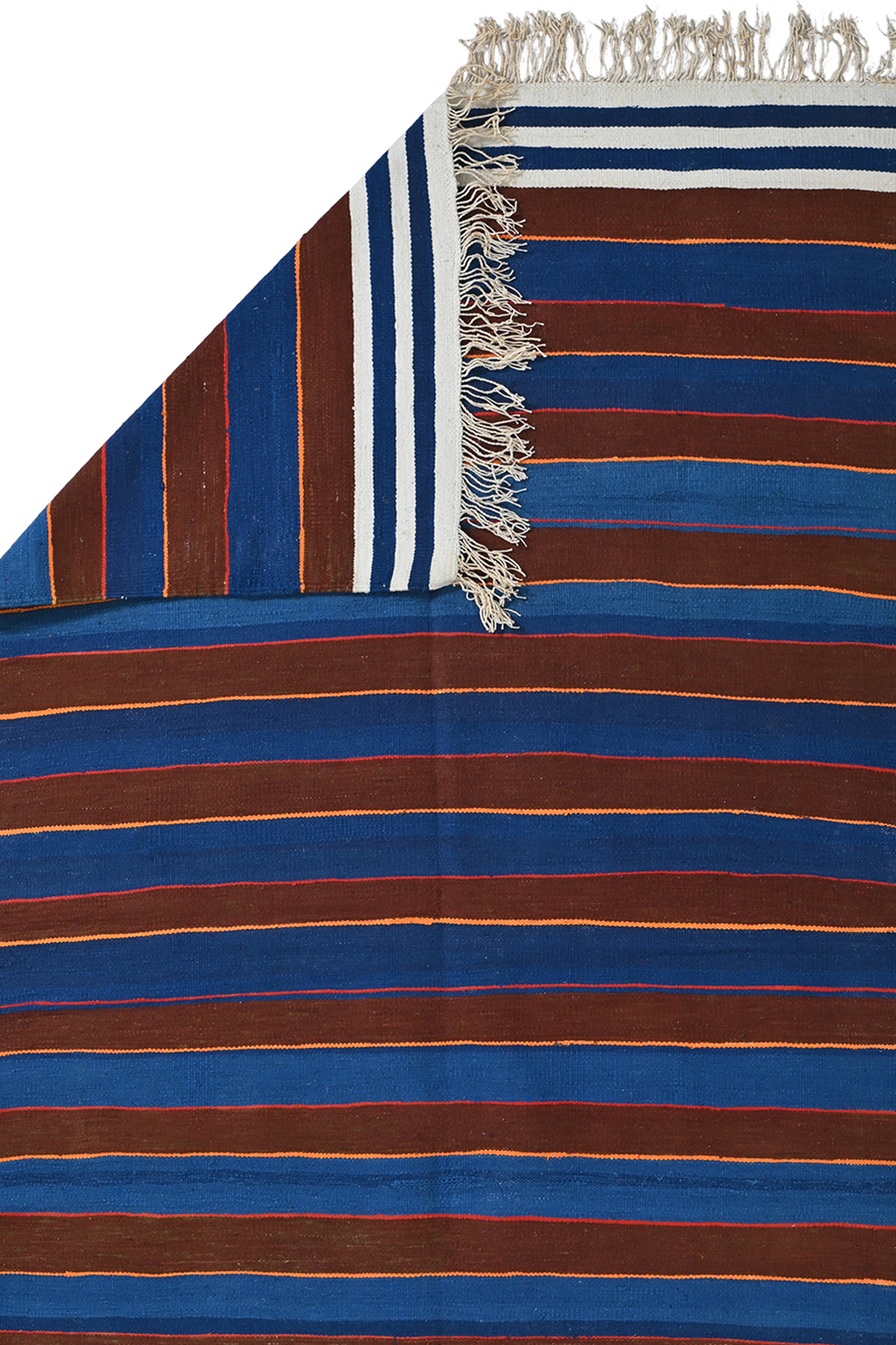 Rust Horizon Punjabi Dhurrie