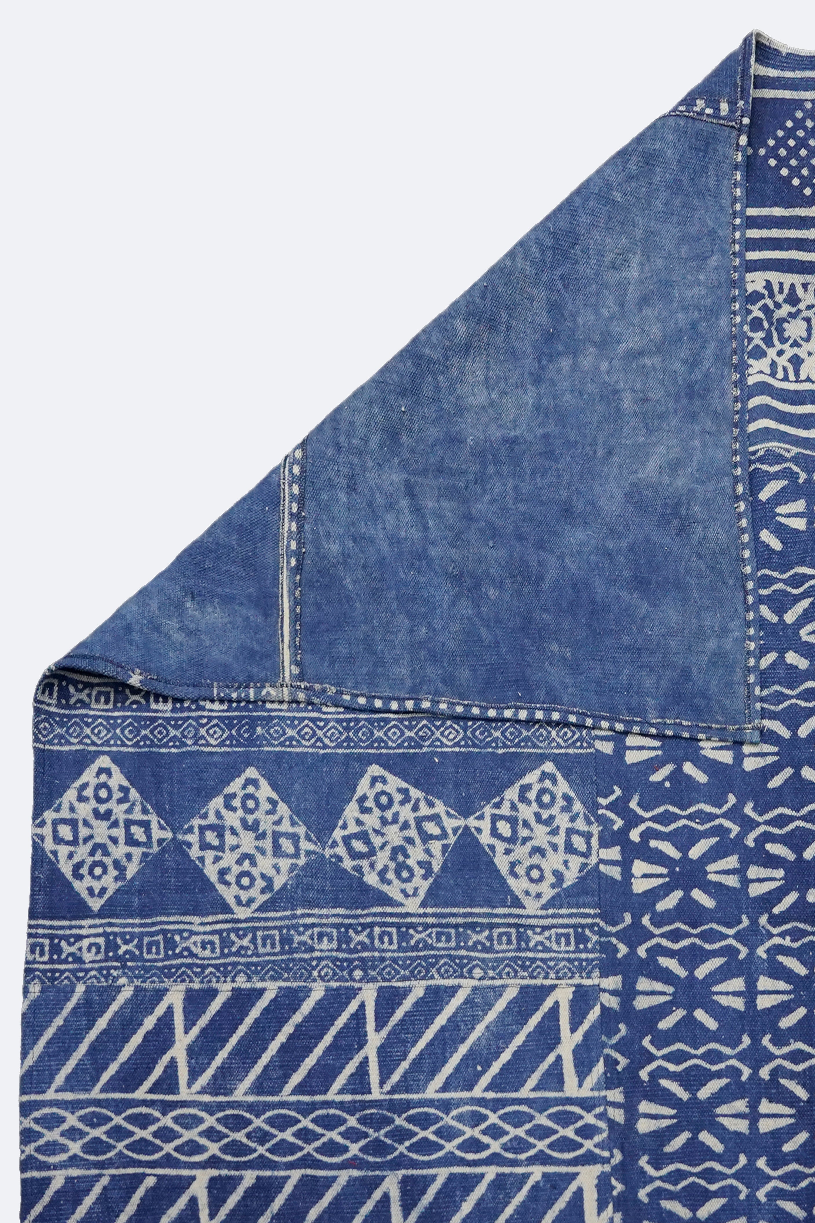 Contemporary Mosaic Weave Patchwork Rug