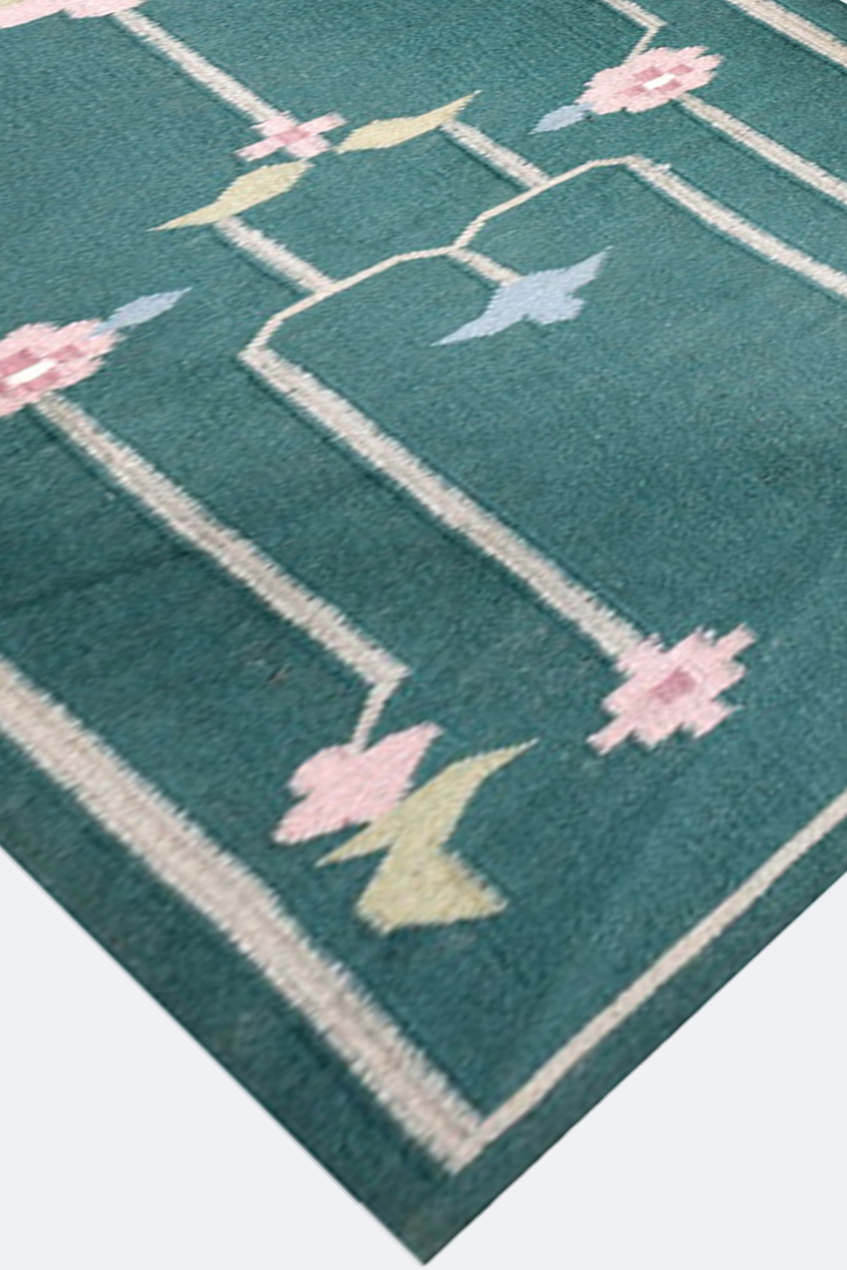 Pastel Bloom Hand-Tufted Runner Rug