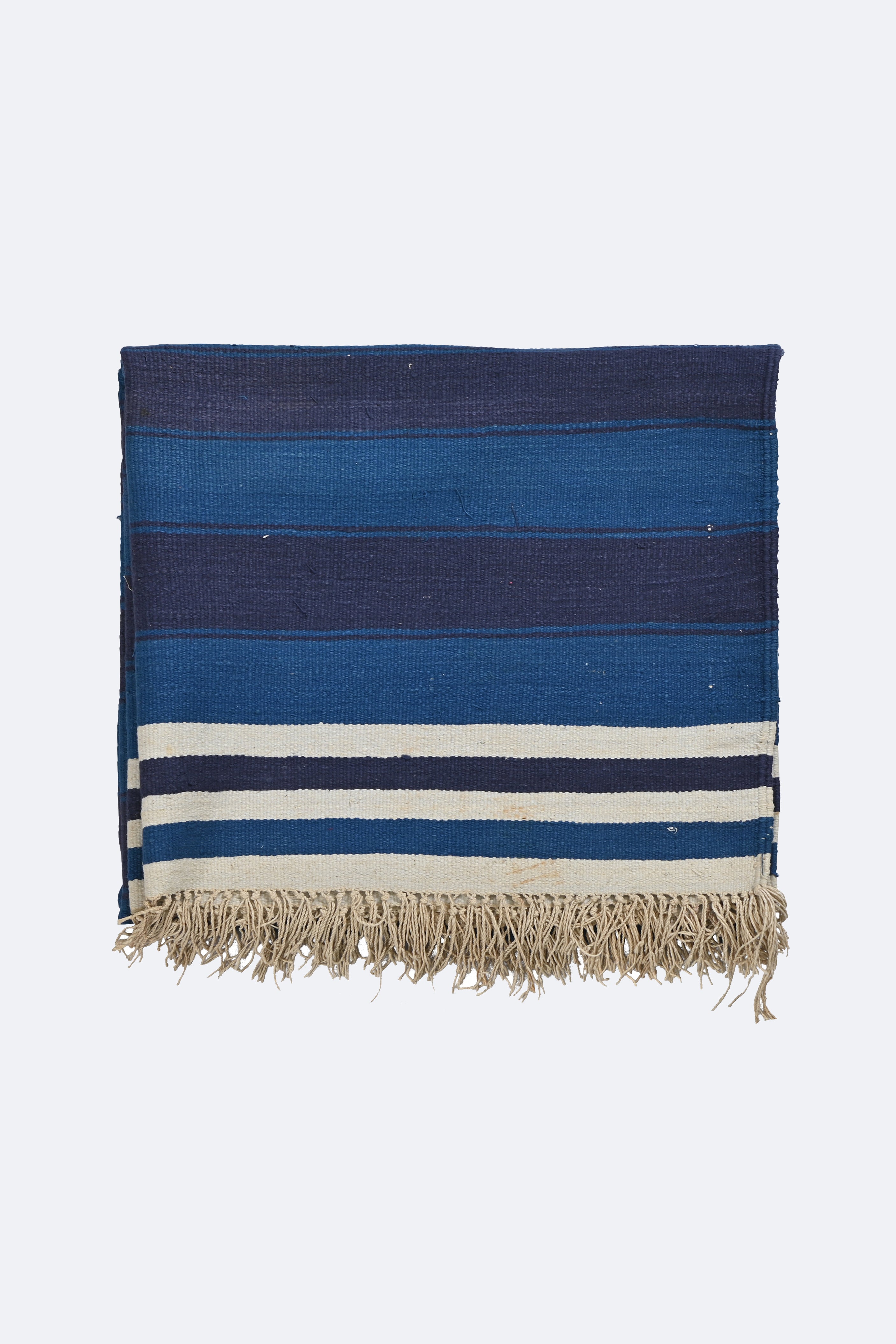 Deep Blue Harmony Punjabi Dhurrie