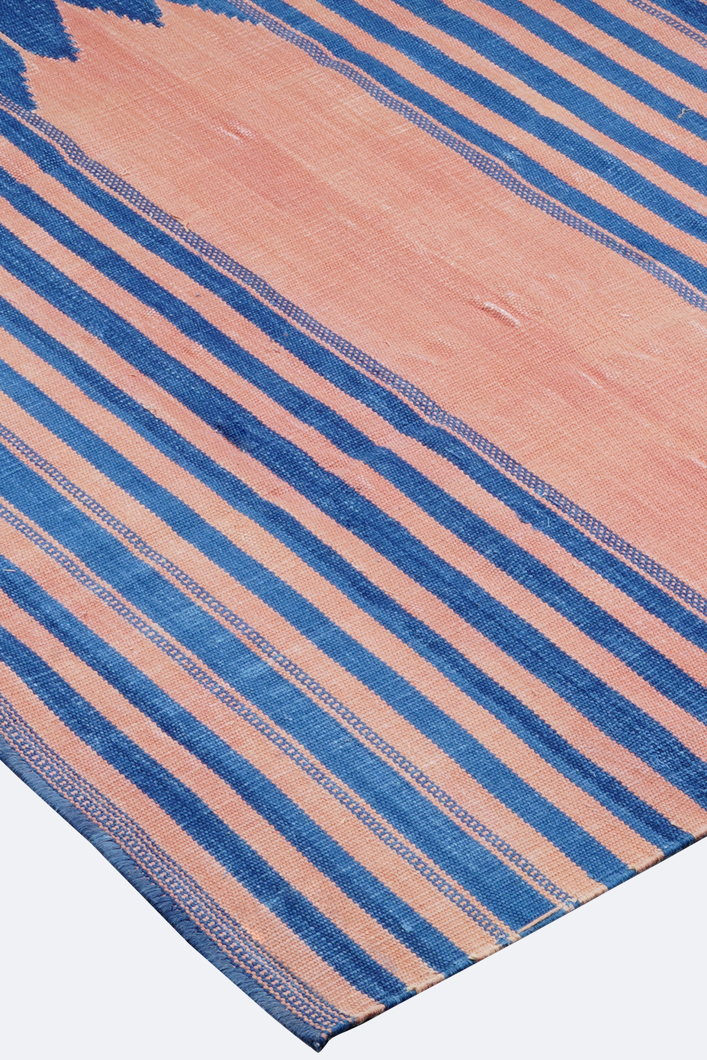 Coral Dawn Cotton Handwoven Muslim Prayer Rug