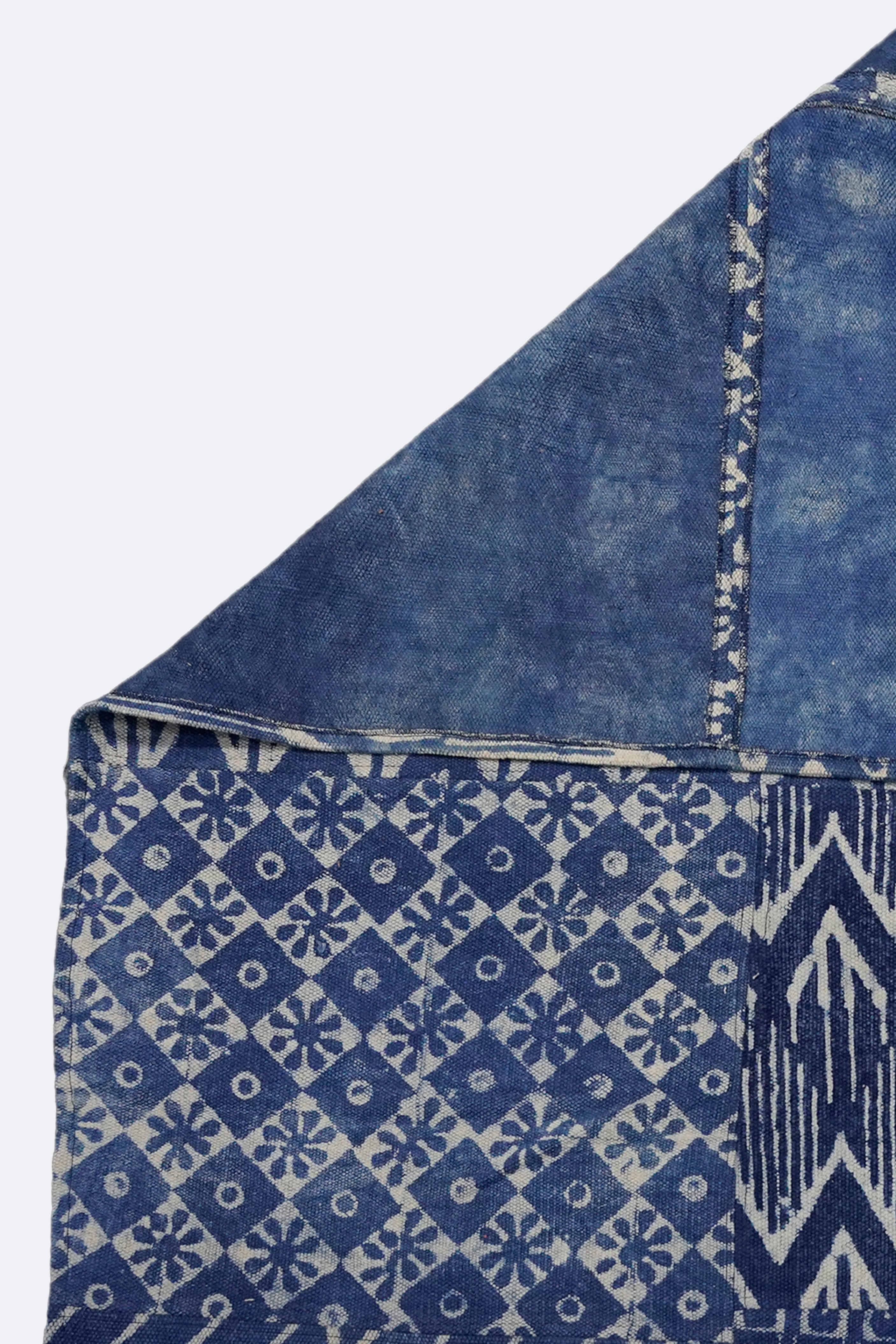 Abstract Mosaic Patchwork Rug