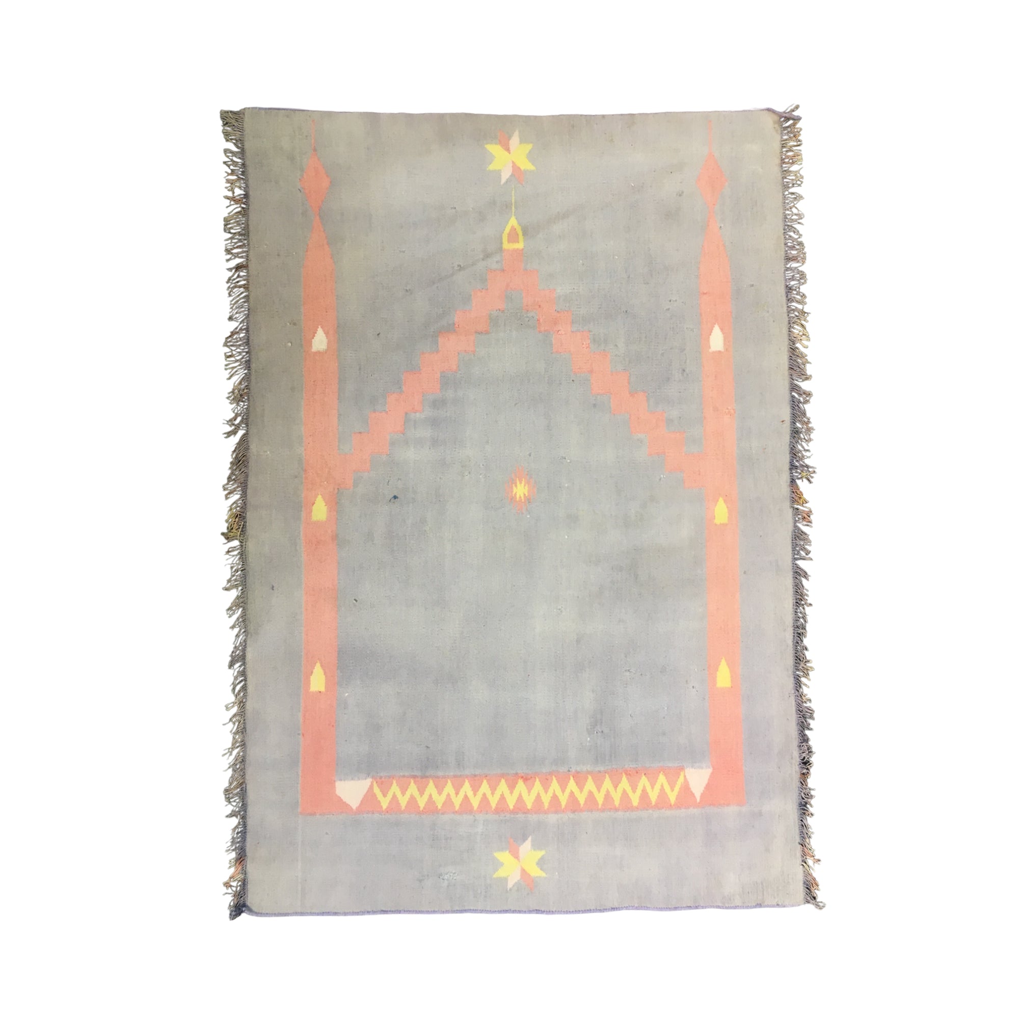 Mosque lamp Jainamaz prayer rug- Cotton