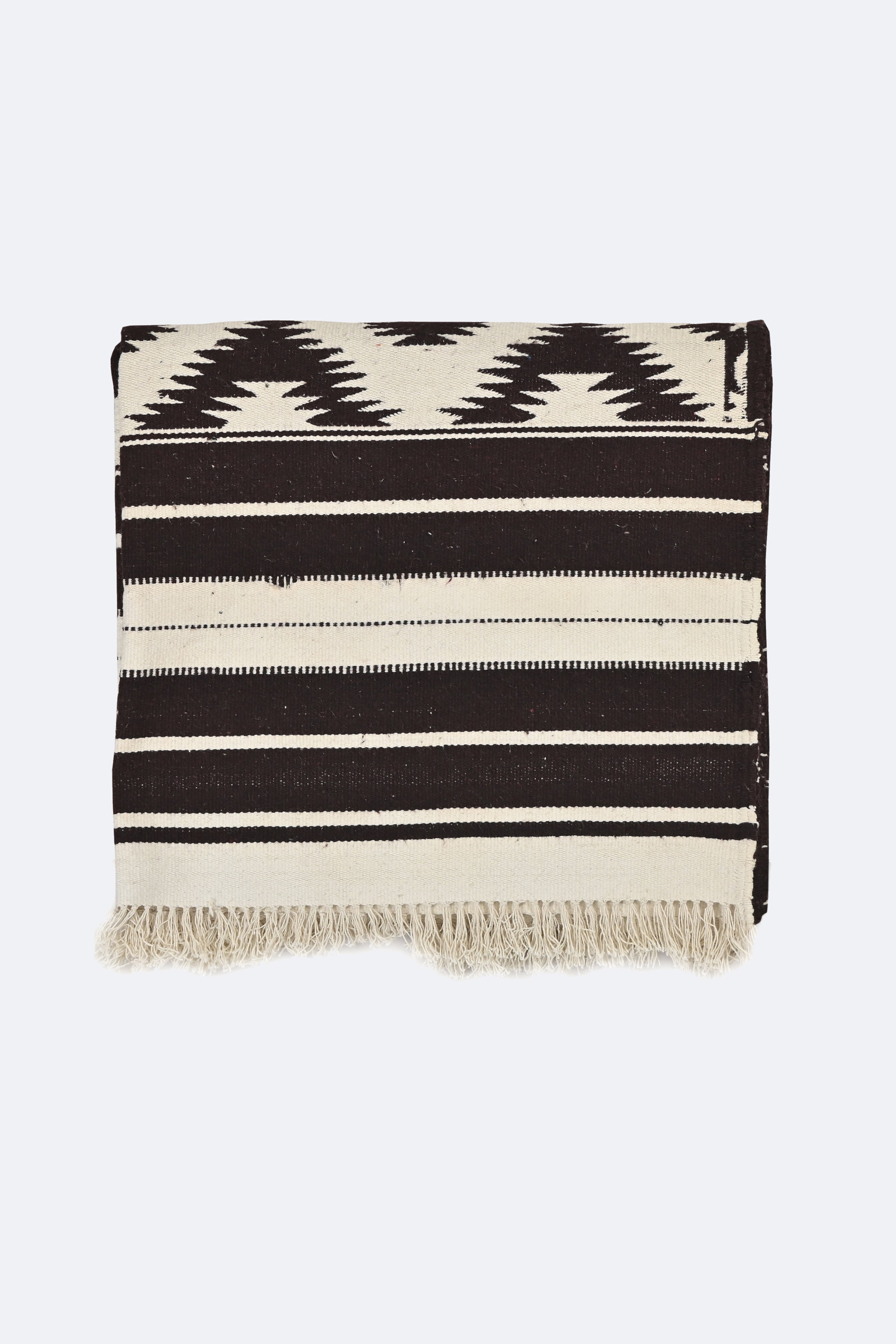 Monochrome Mirage Punjabi Dhurrie