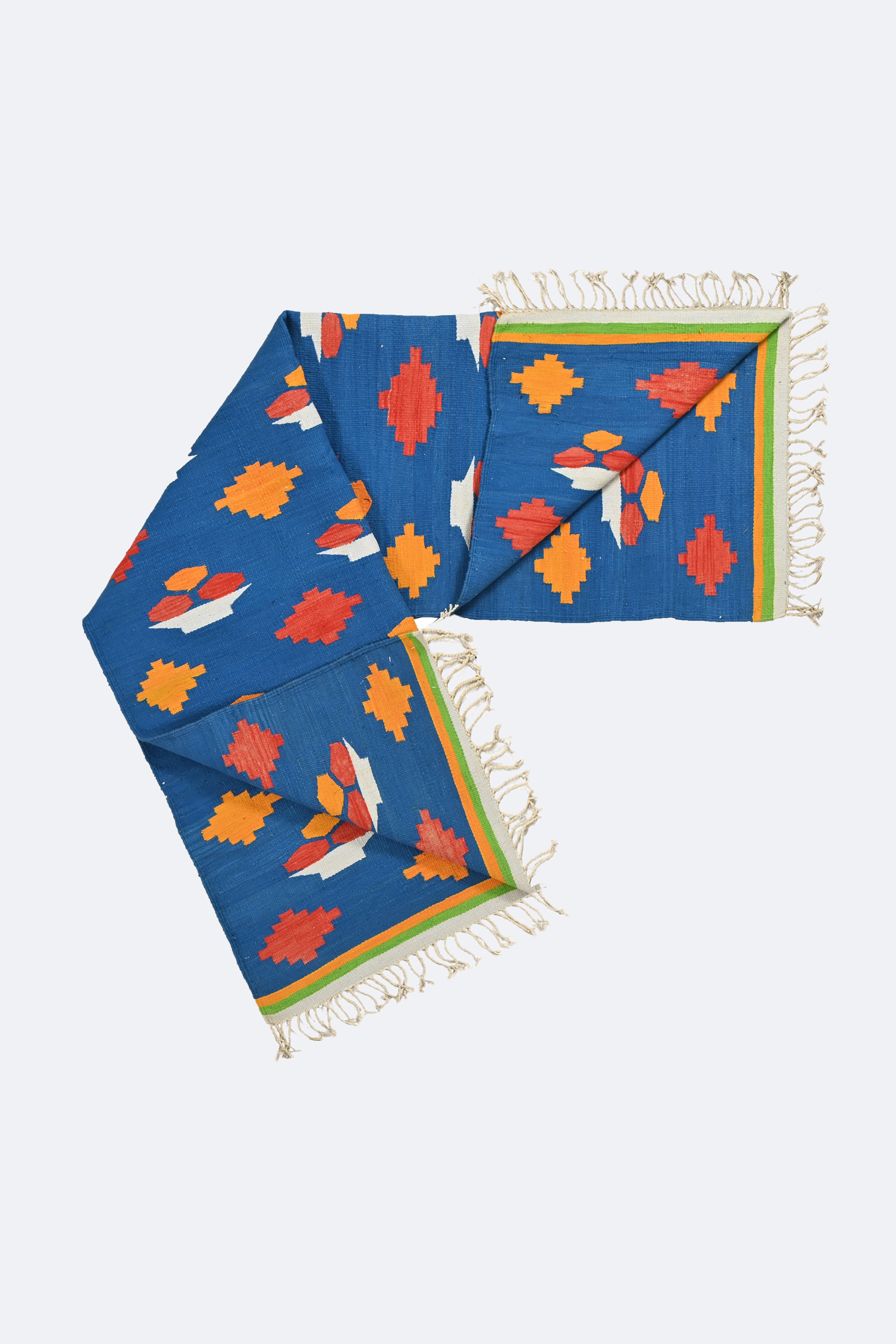 Ocean Glow Punjabi Dhurrie