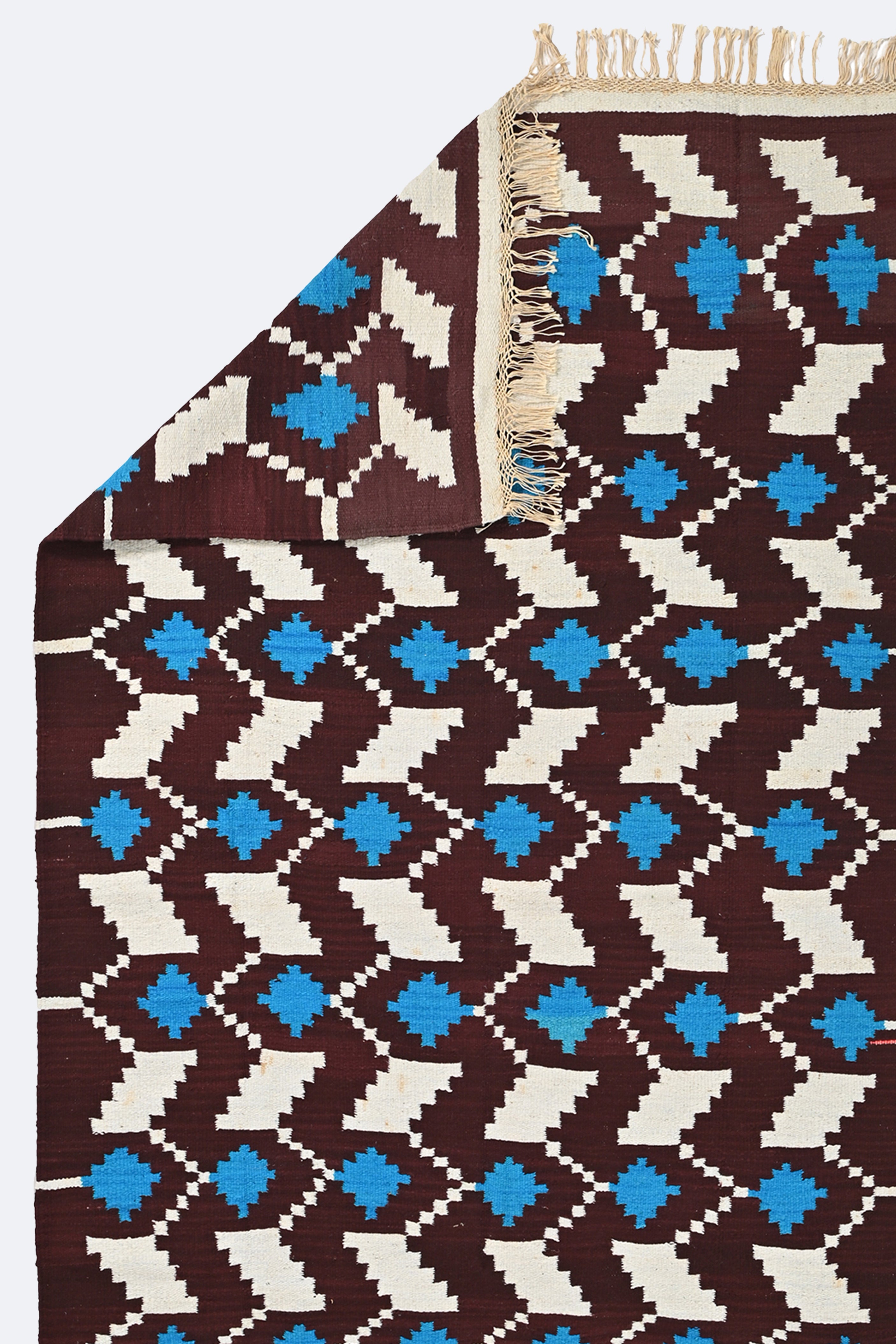 Indigo Mirage Punjabi Dhurrie