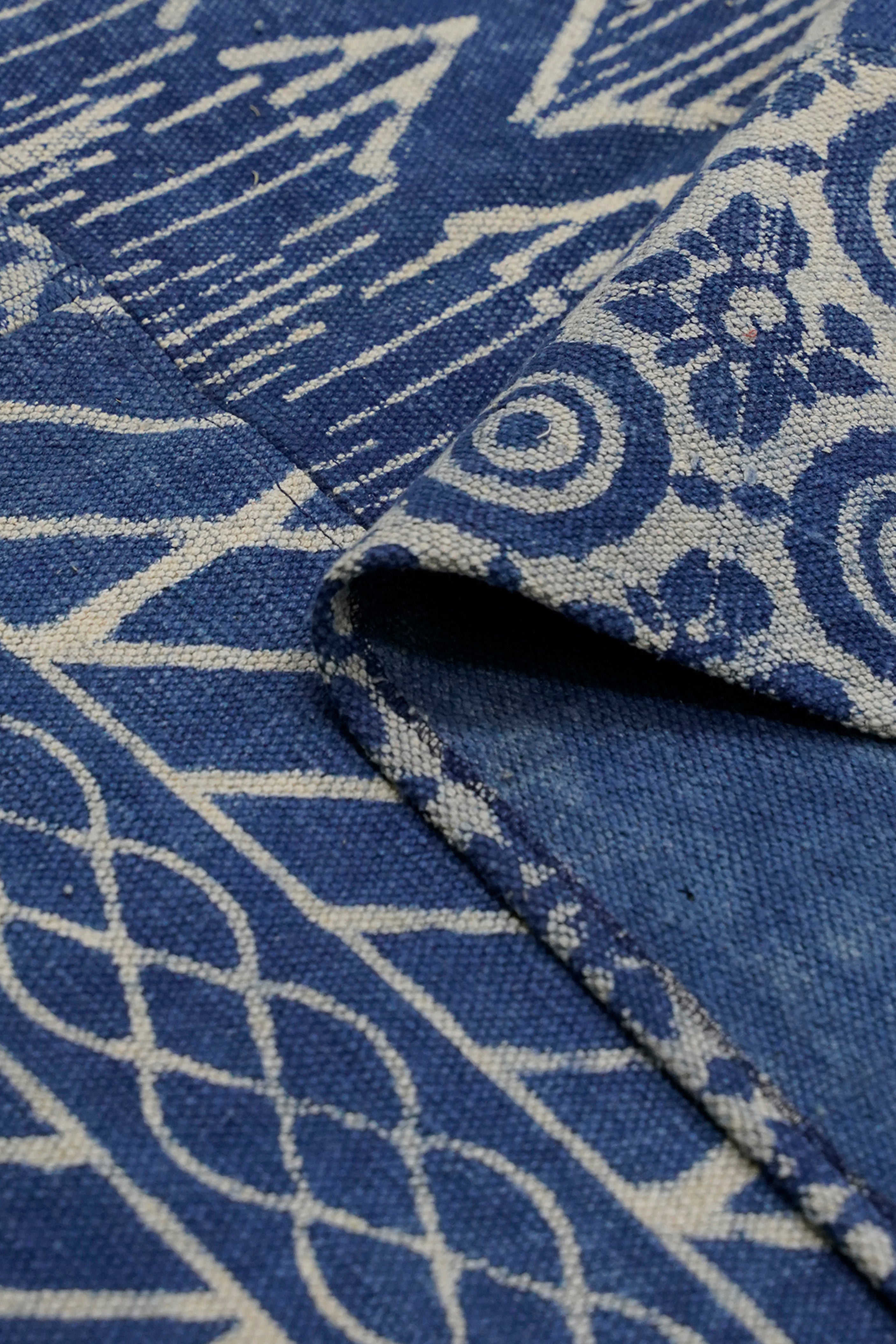 Abstract Mosaic Patchwork Rug