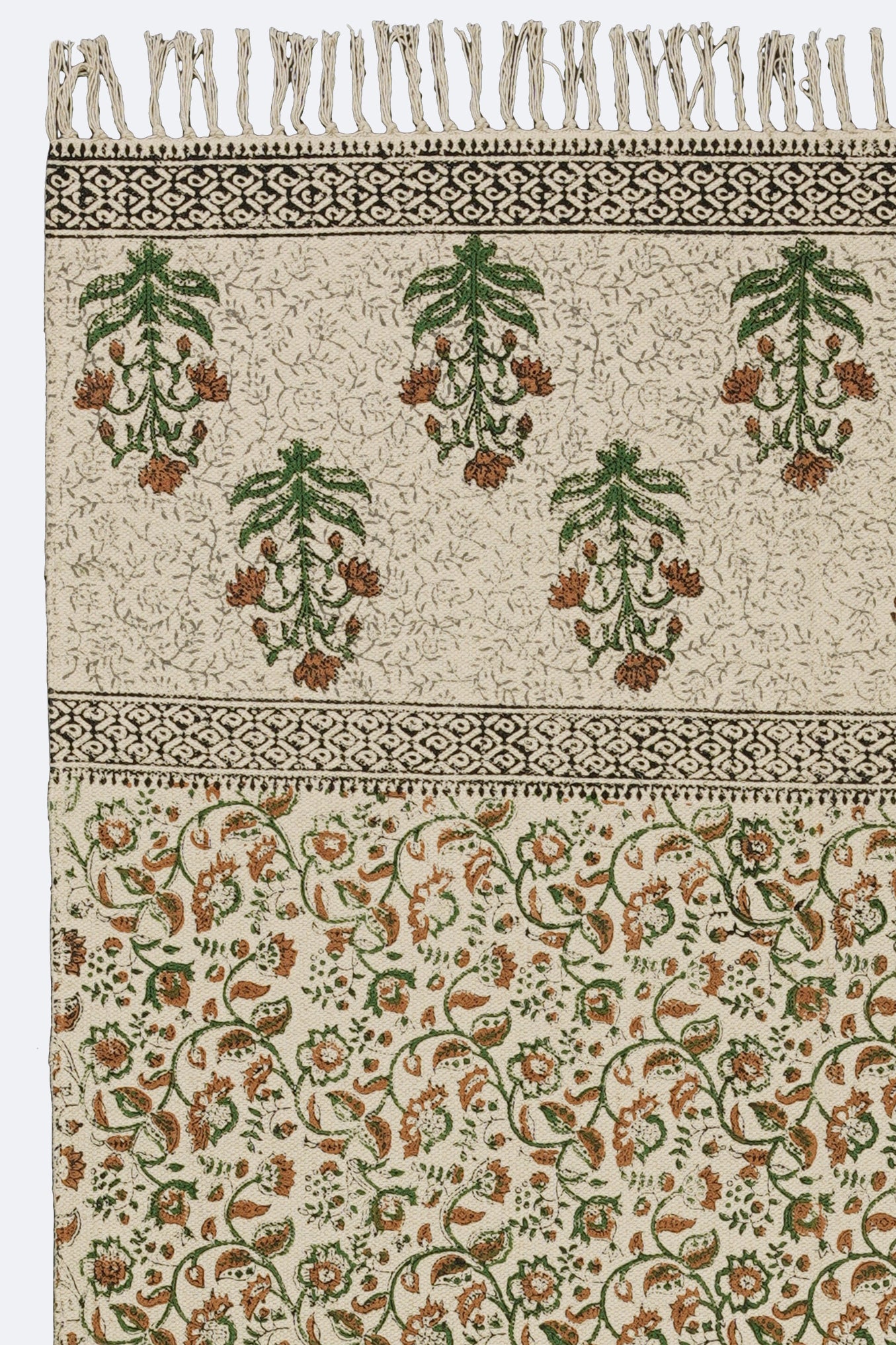 Olive Tree Motif Heritage Rug