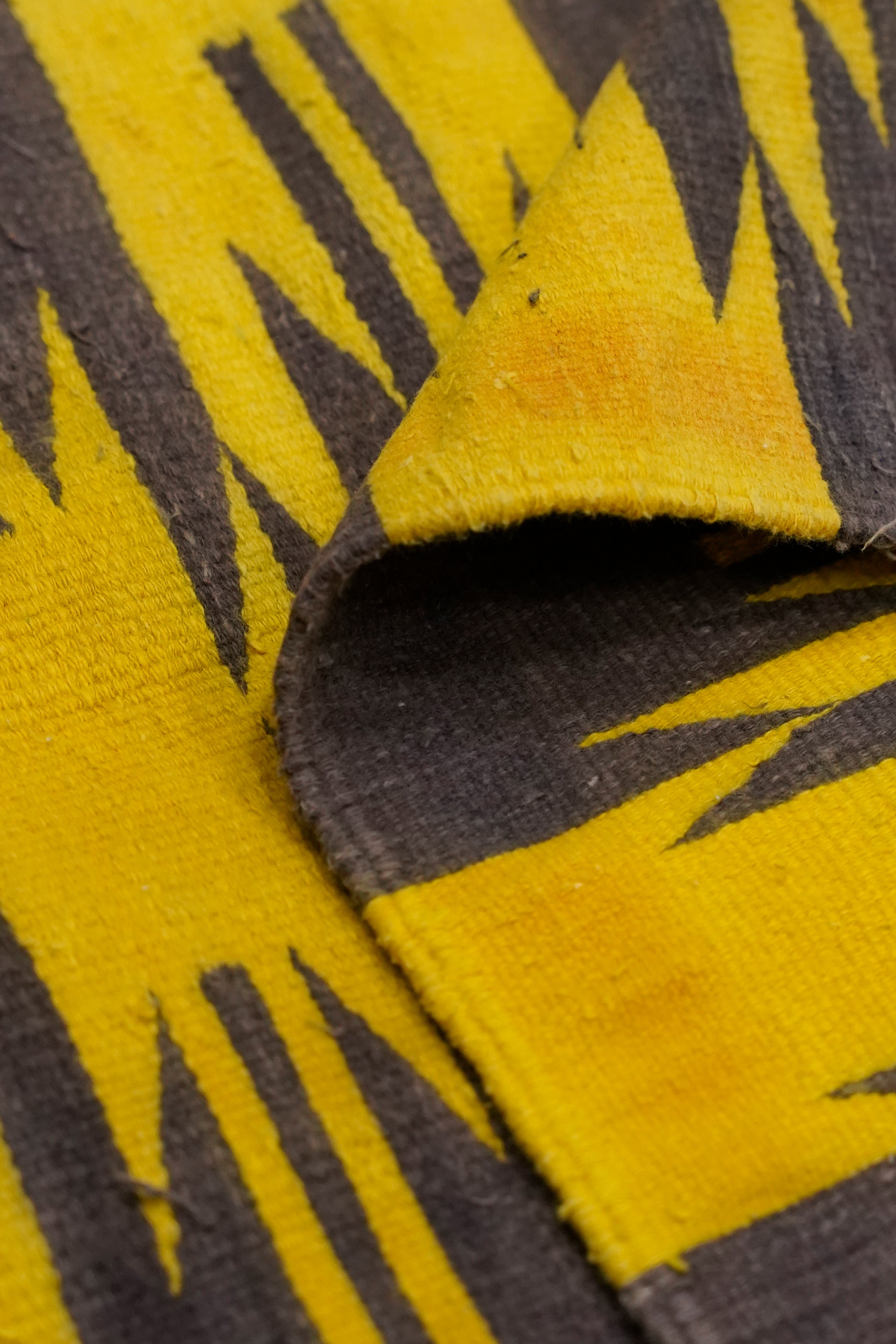 Golden Ember Punjabi Dhurrie