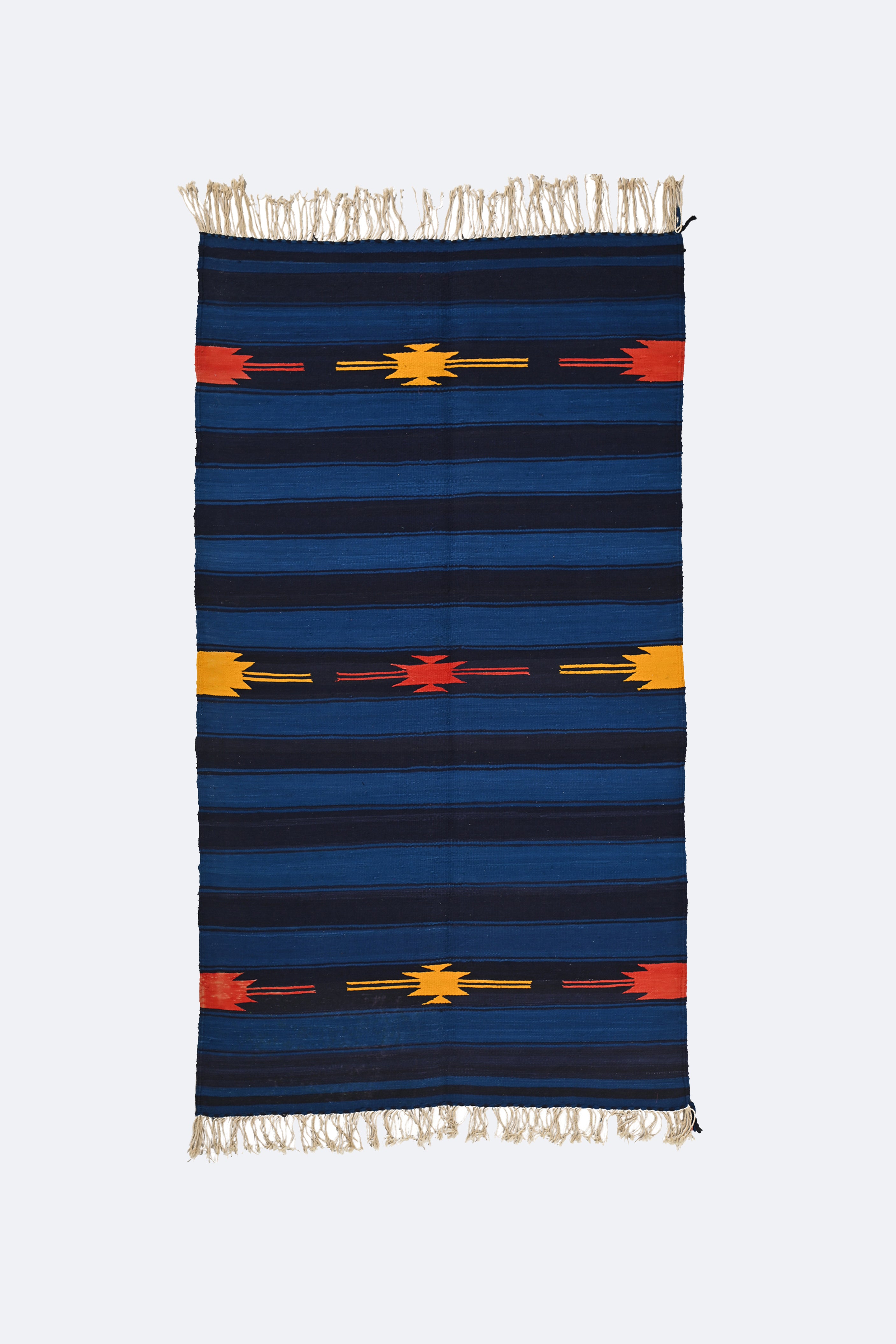Sunflare Stripes Punjabi Dhurrie