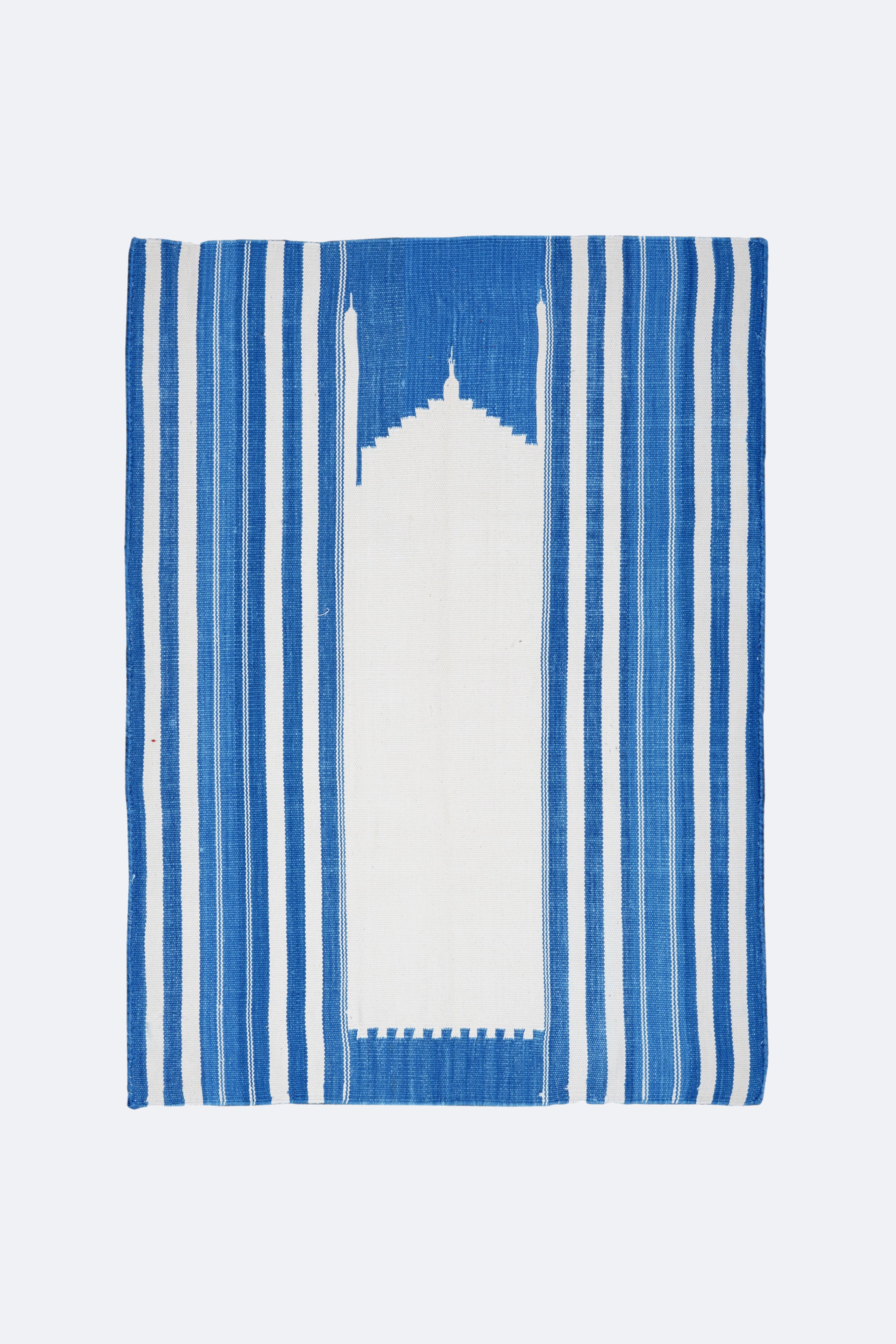 Serenity Cotton Handwoven Muslim Prayer Rug