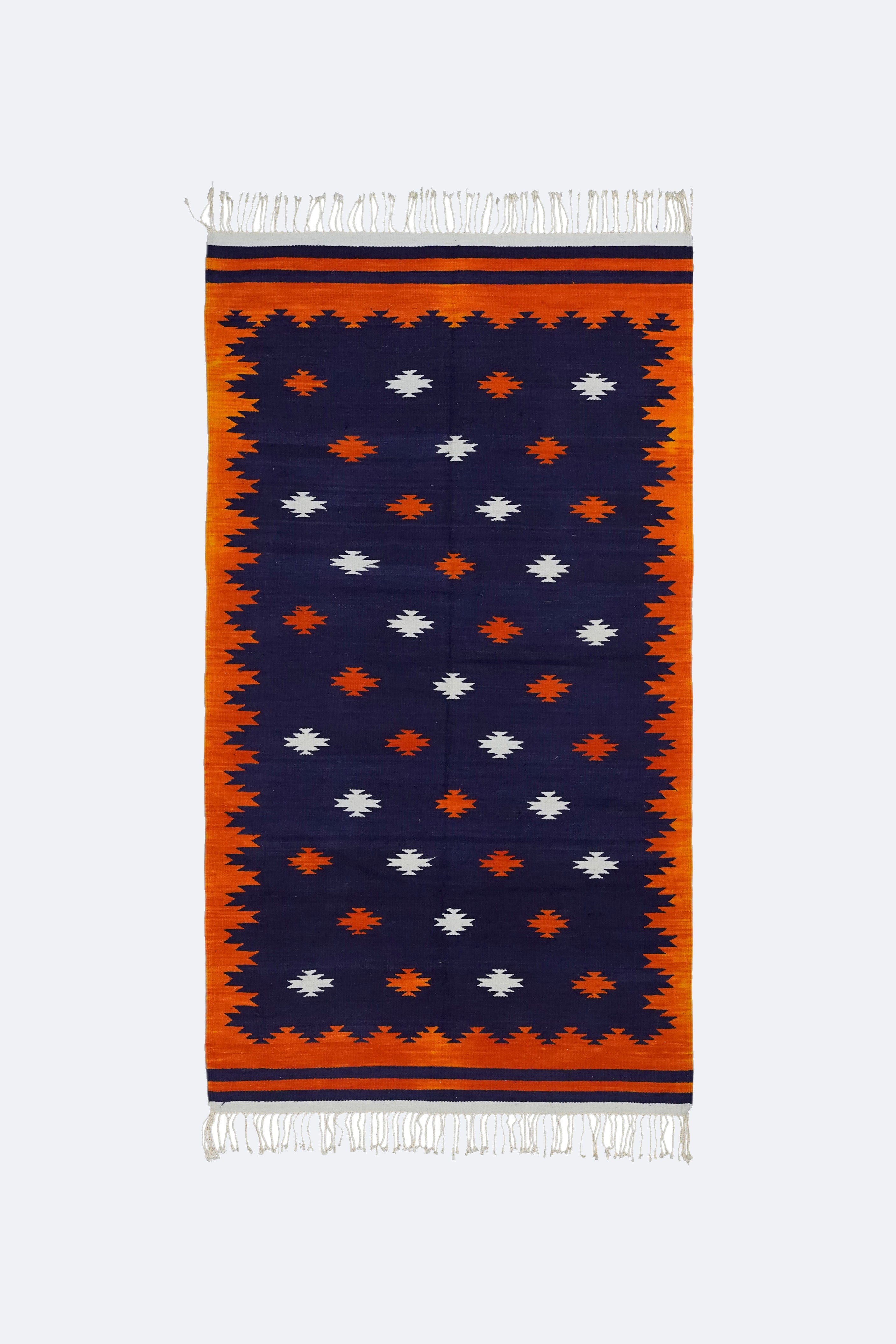 Bold Geometric Punjabi Dhurrie