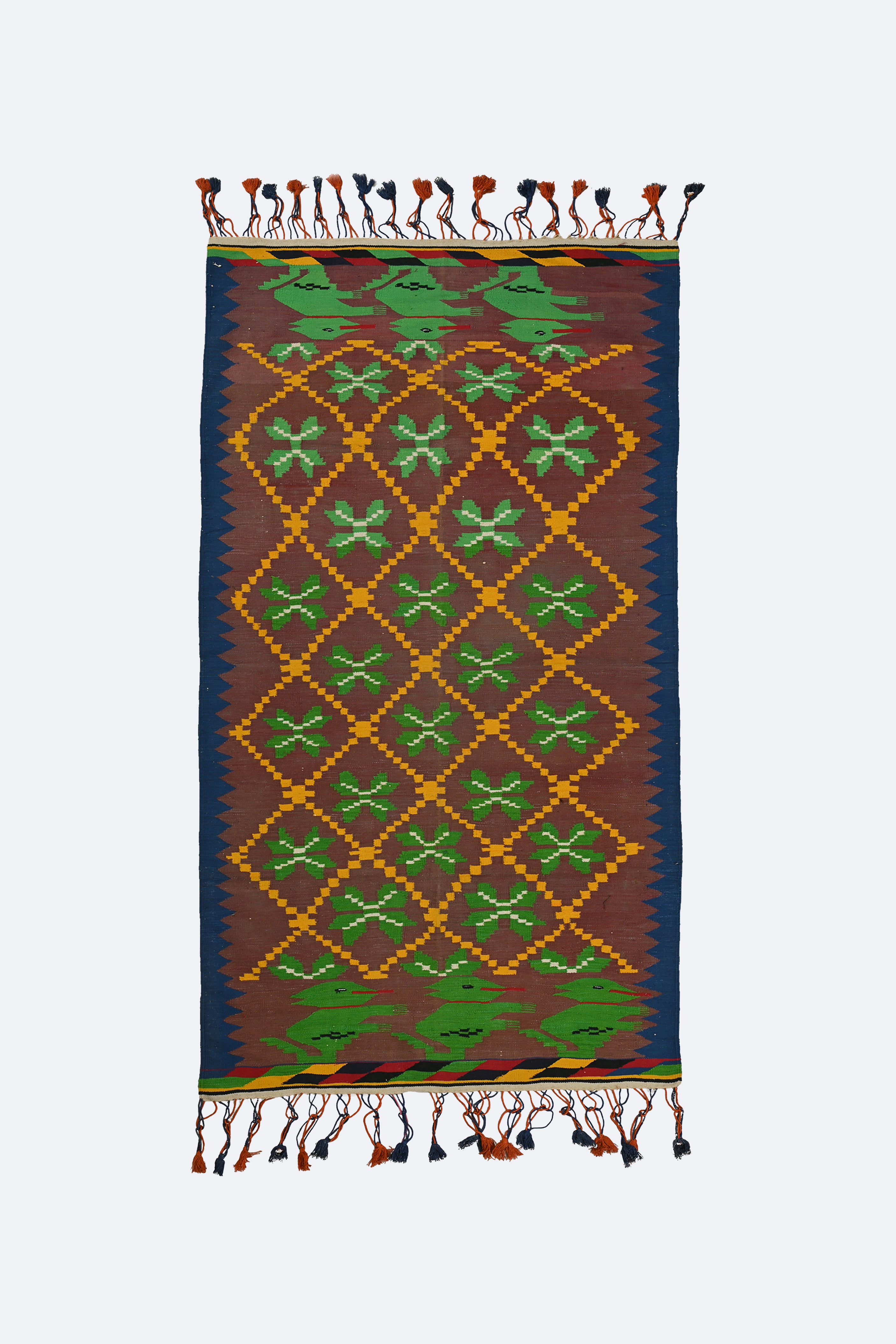 Peacock Garden Punjabi Dhurrie