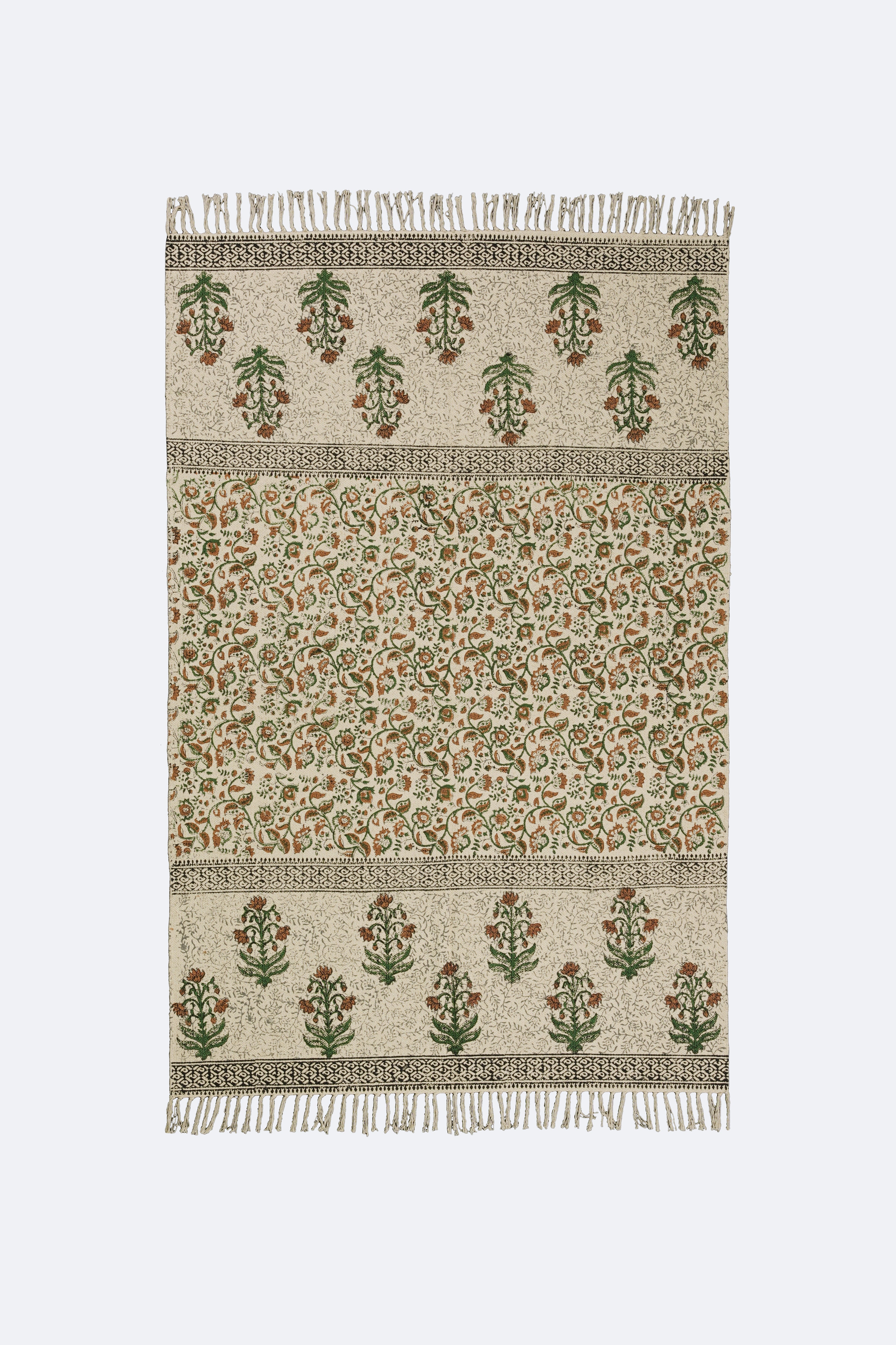 Olive Tree Motif Heritage Rug