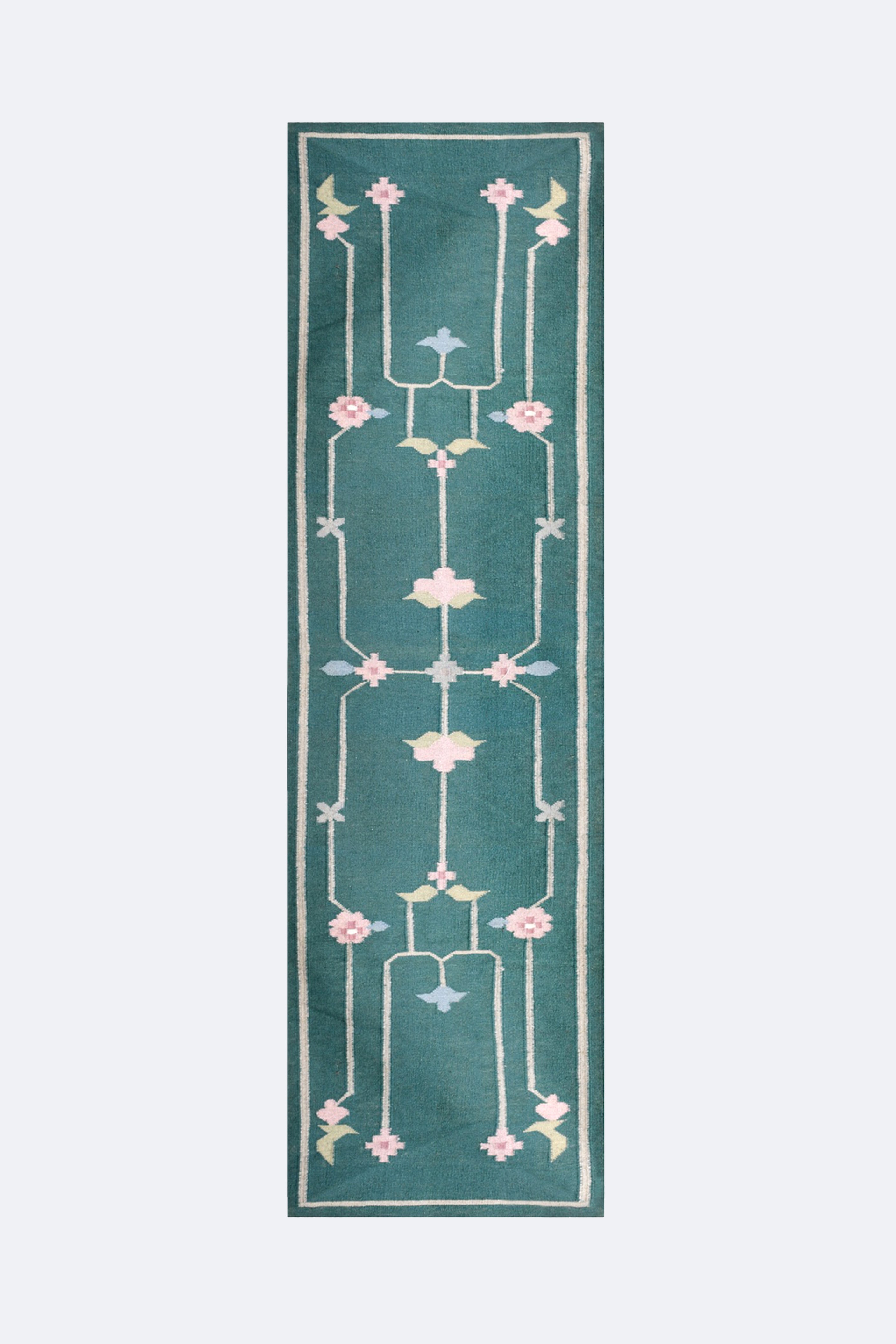 Pastel Bloom Hand-Tufted Runner Rug