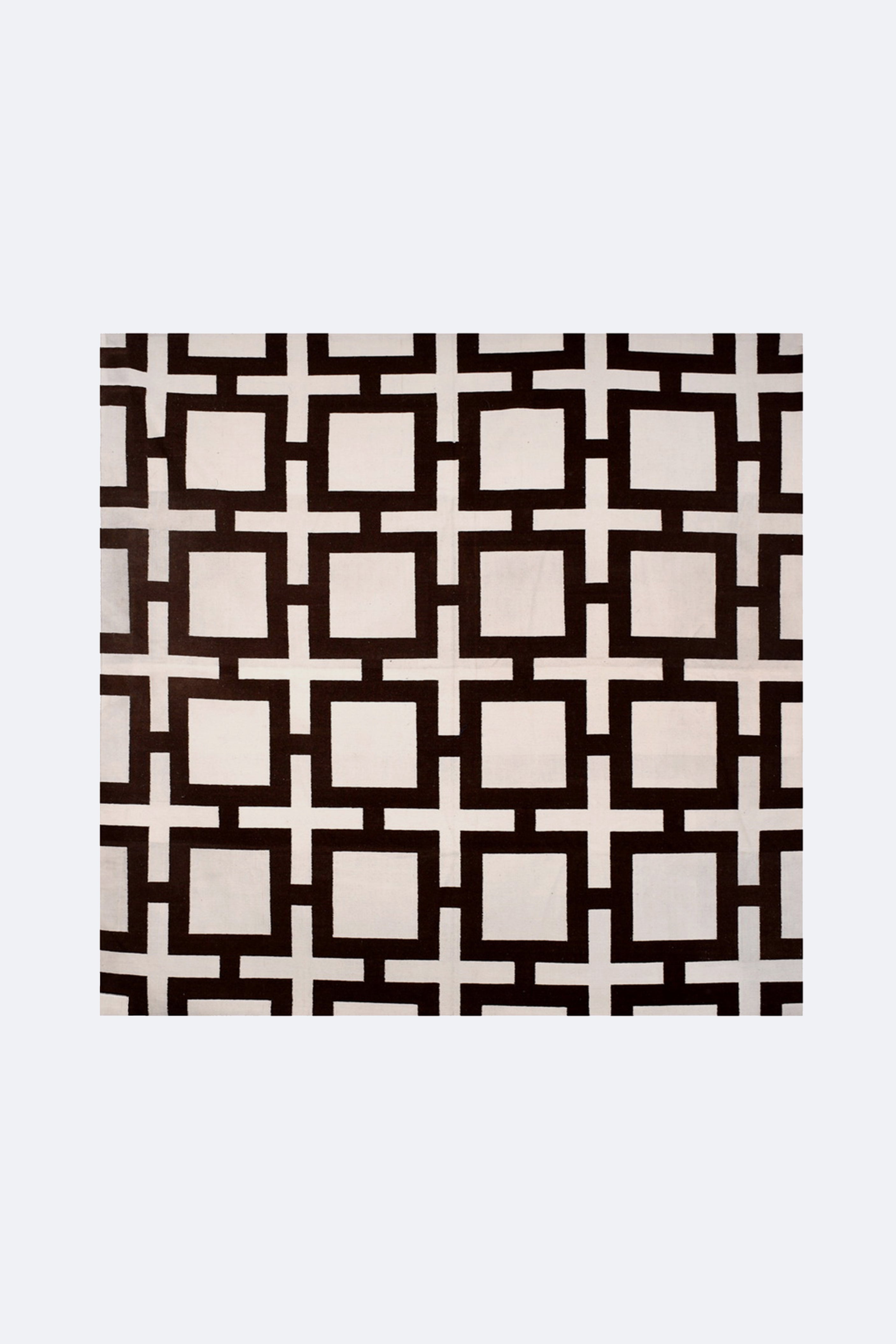 Mid-Century Modern Reversible Flatweave Rug