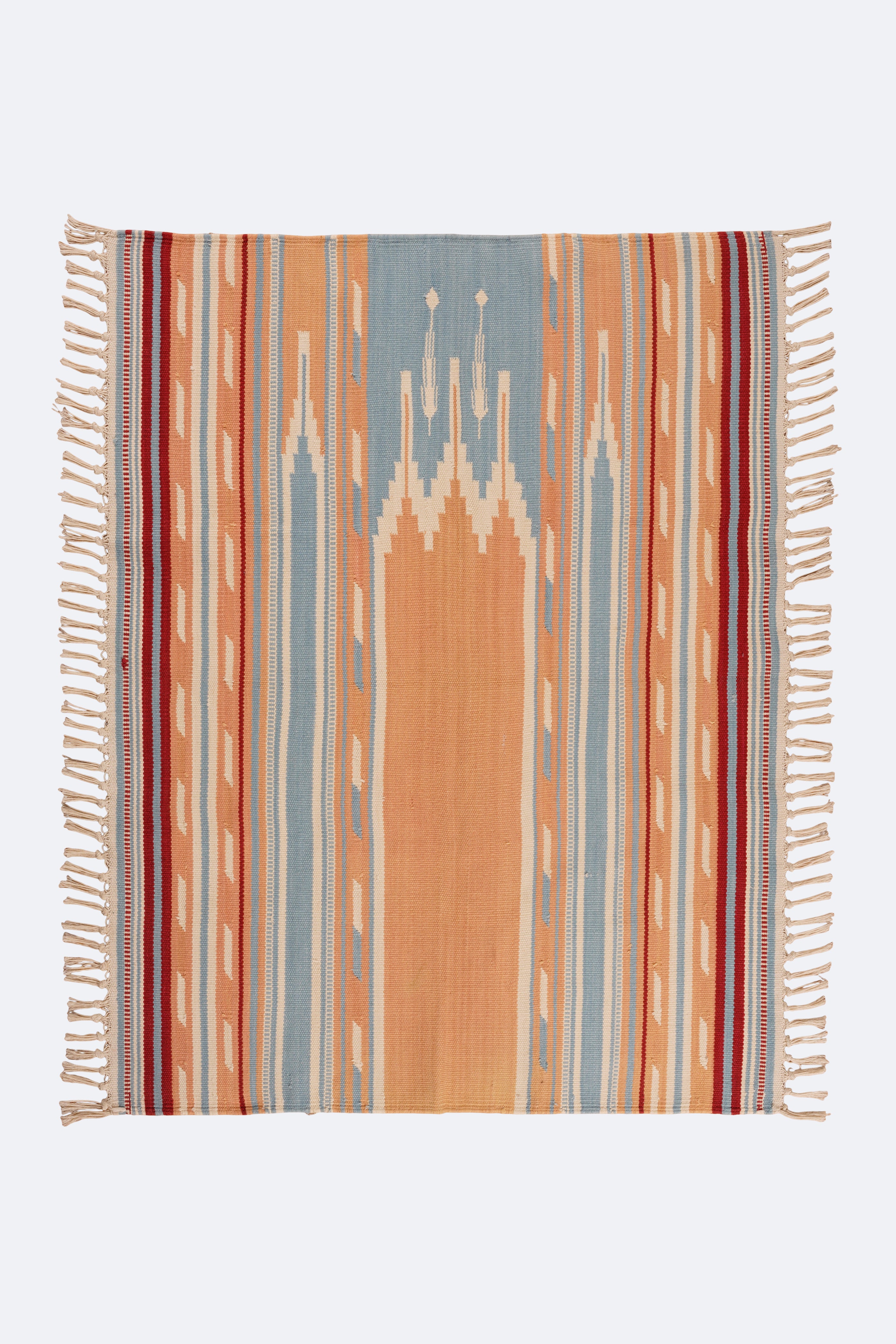 Sunrise Cotton Handwoven Muslim Prayer Rug