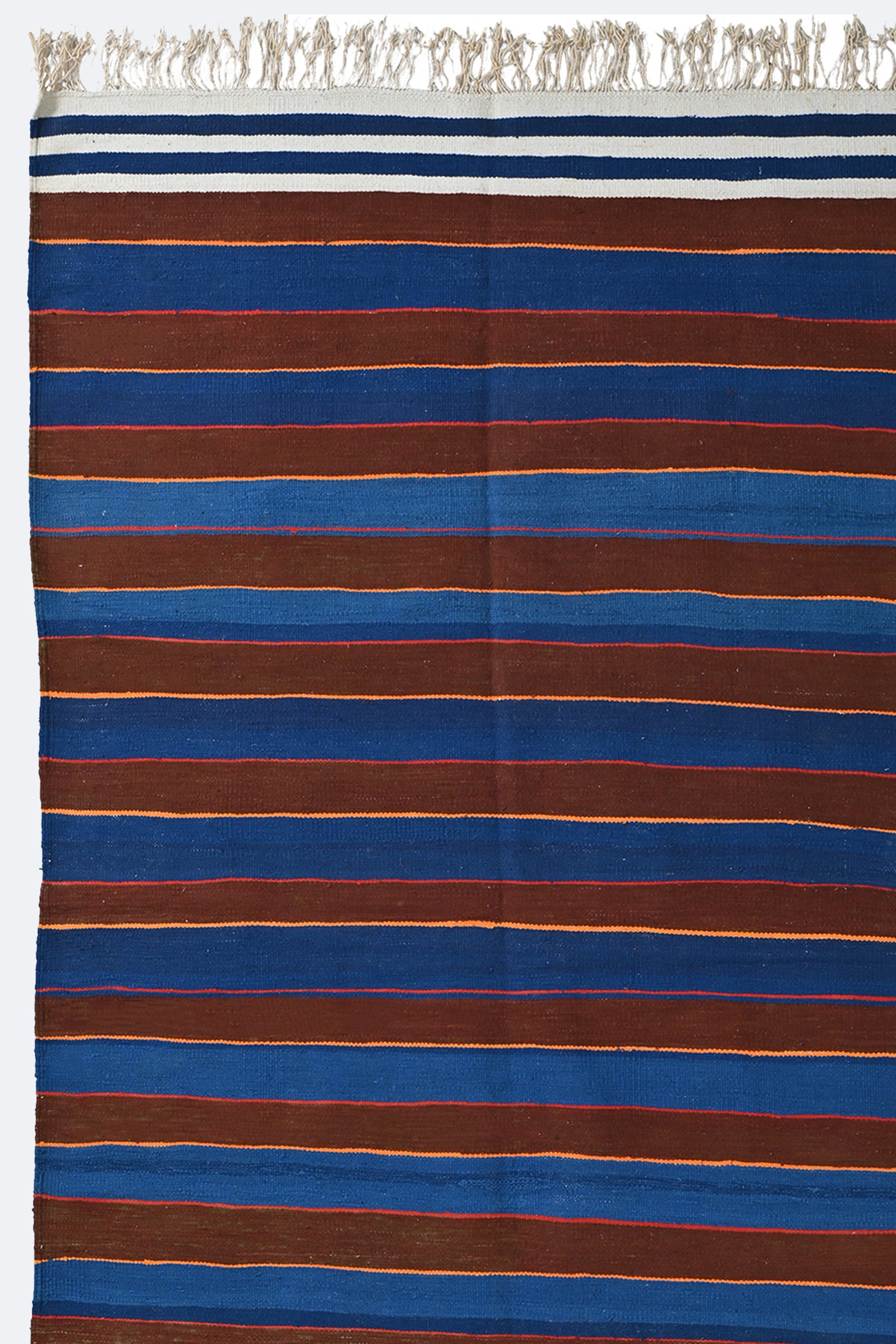 Rust Horizon Punjabi Dhurrie