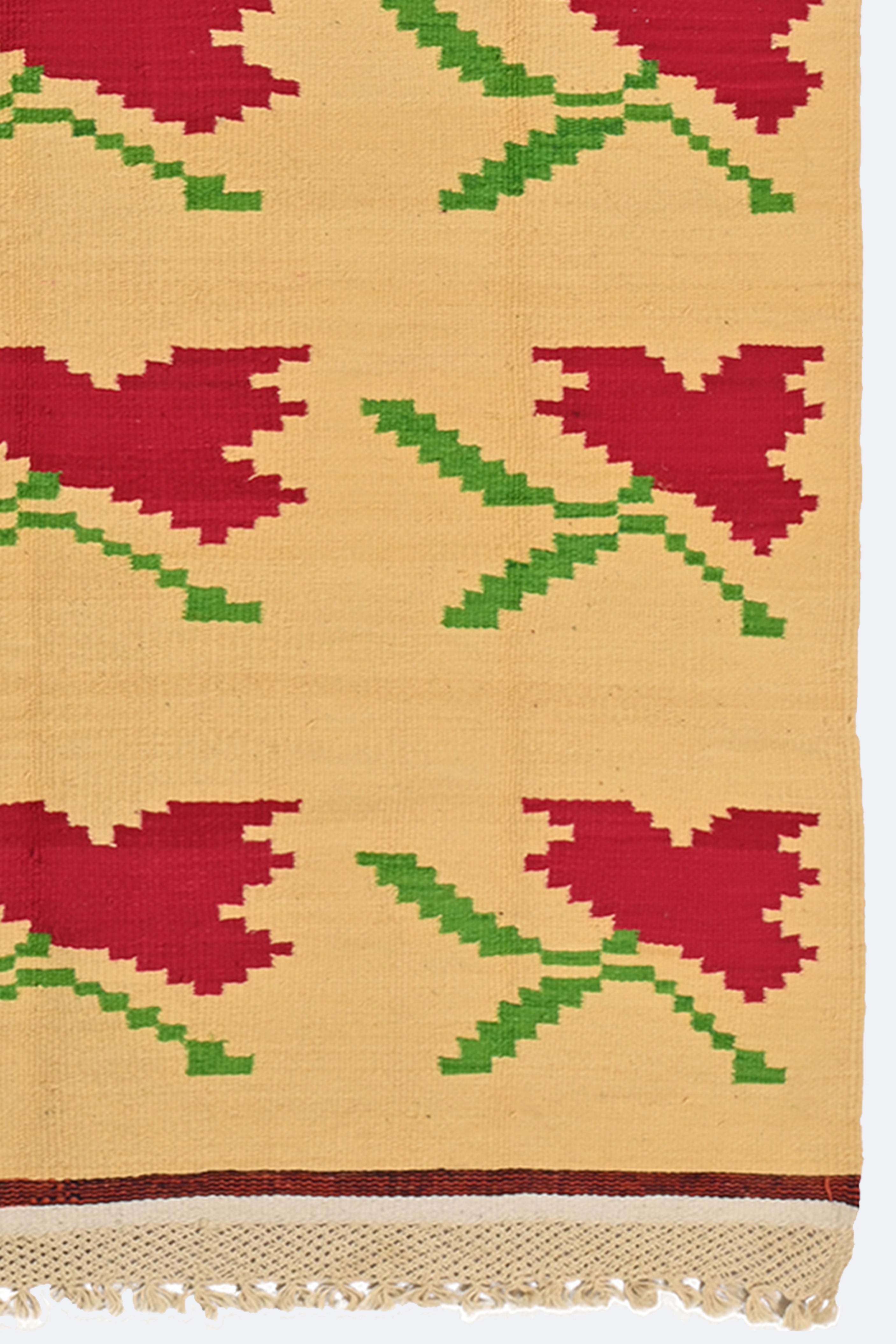 Tulip Charm Punjabi Dhurrie