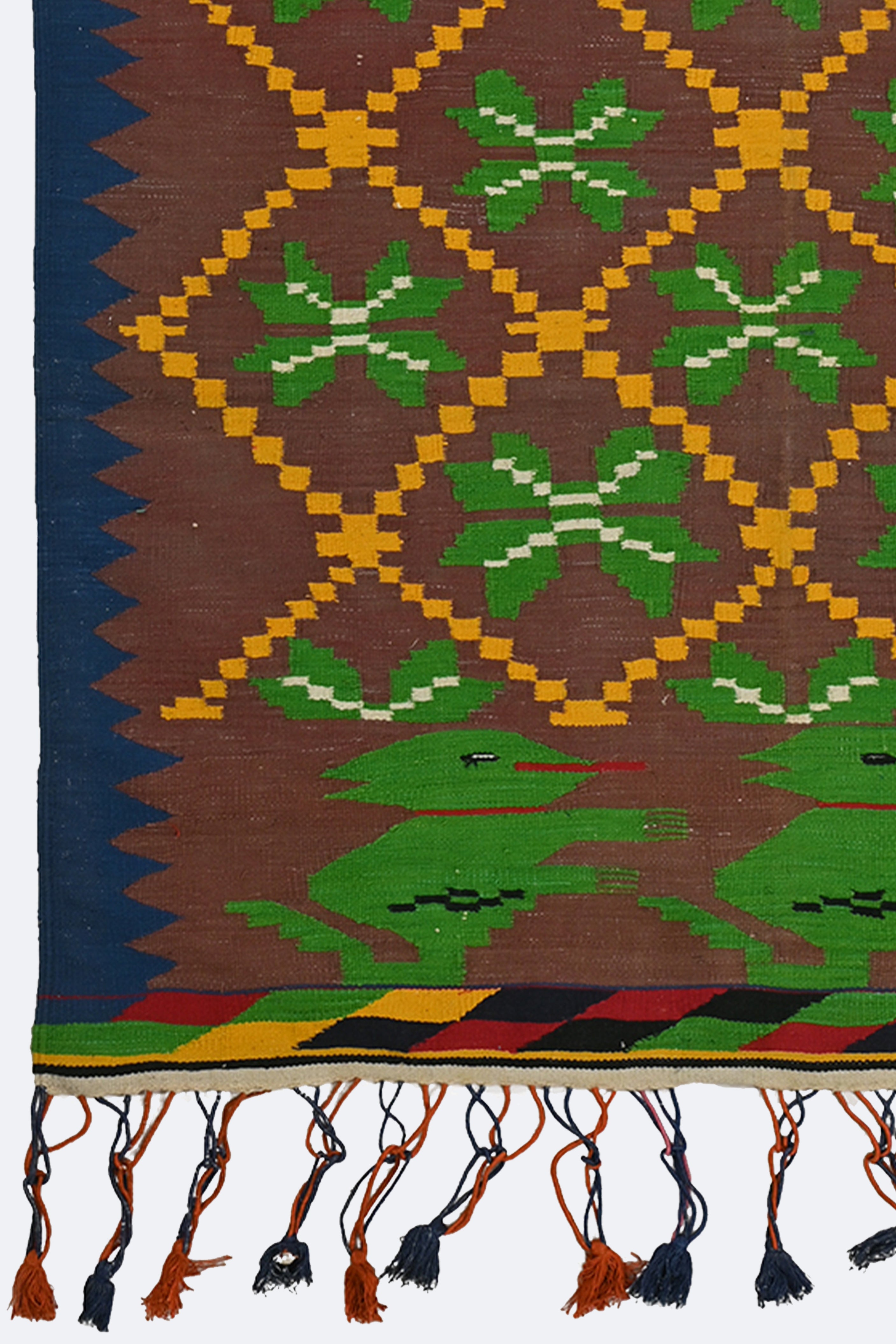 Peacock Garden Punjabi Dhurrie