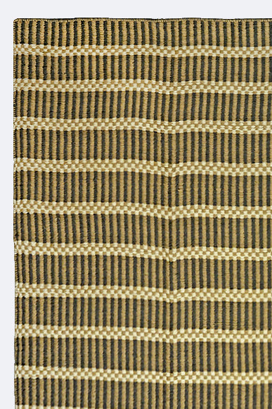 Ebony Stripe Handwoven Jute Rug