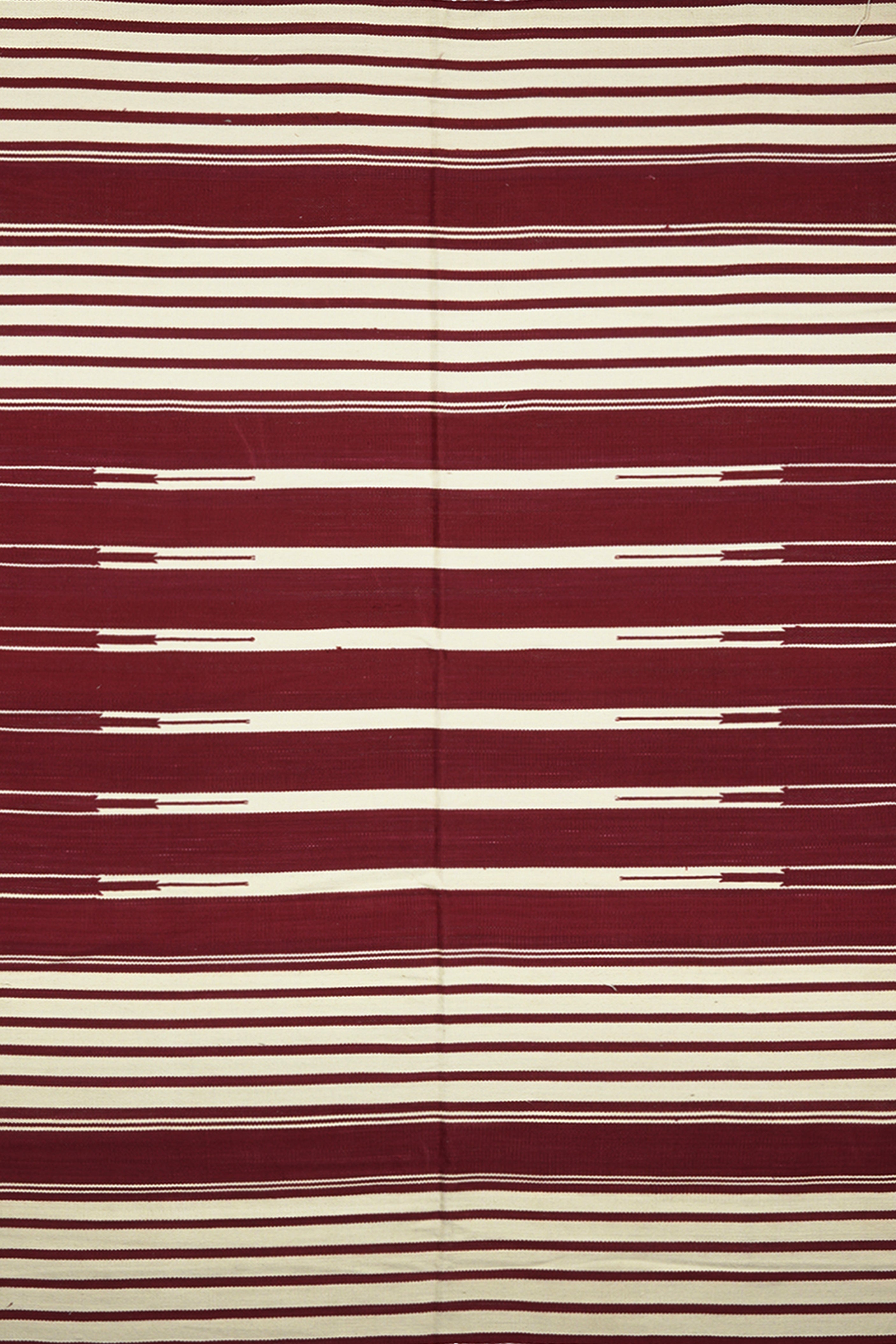 Classic Striped Handwoven Reversible Cotton Rug
