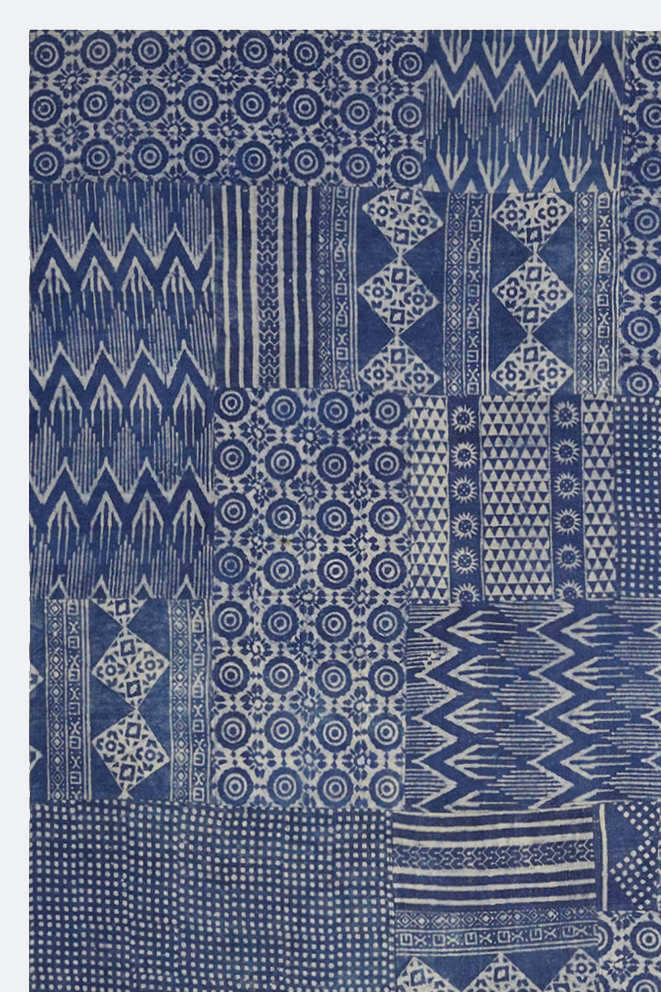 Cotton Textile Patchwork Rug