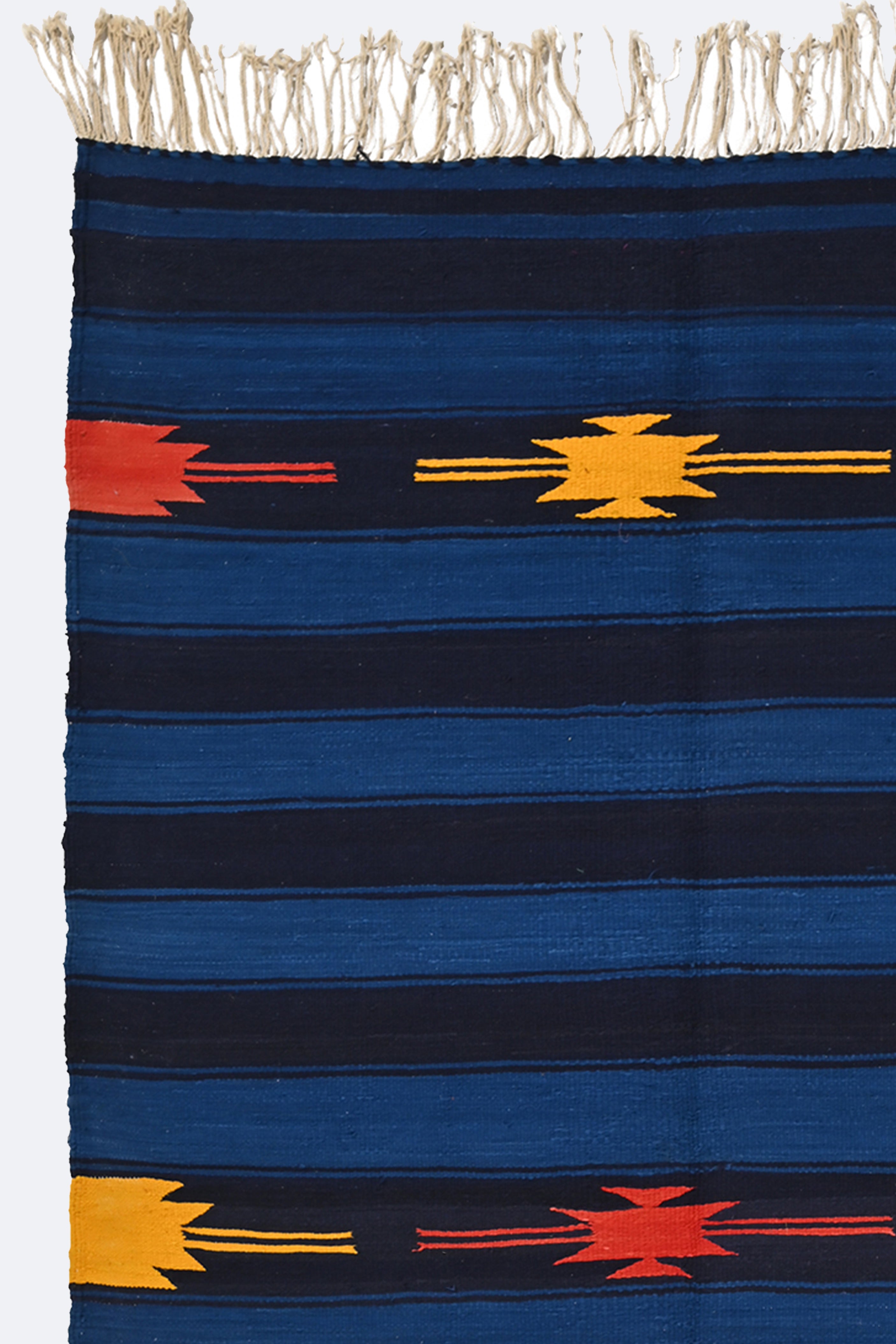 Sunflare Stripes Punjabi Dhurrie
