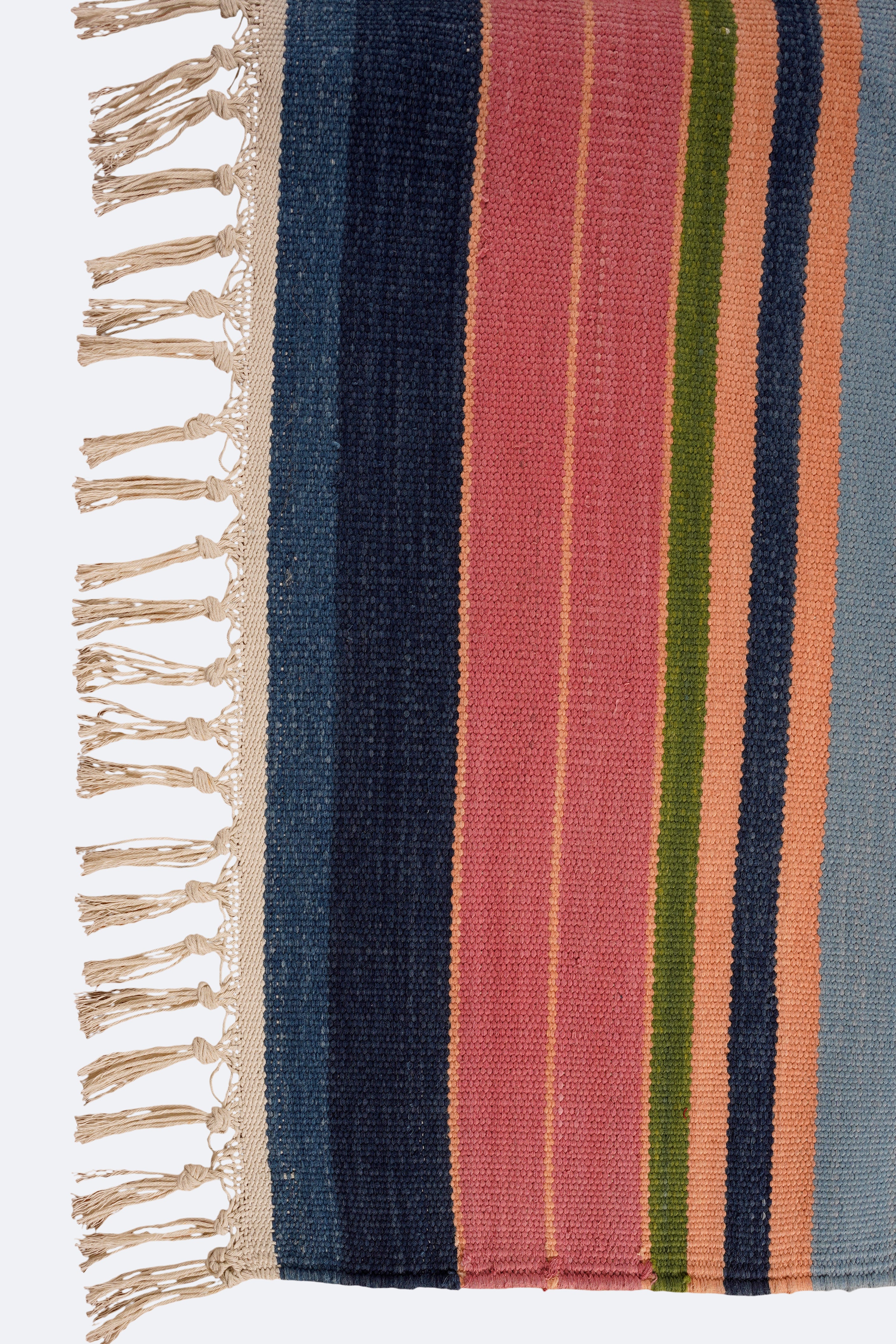 Colorful Cotton Handwoven Muslim Prayer Rug