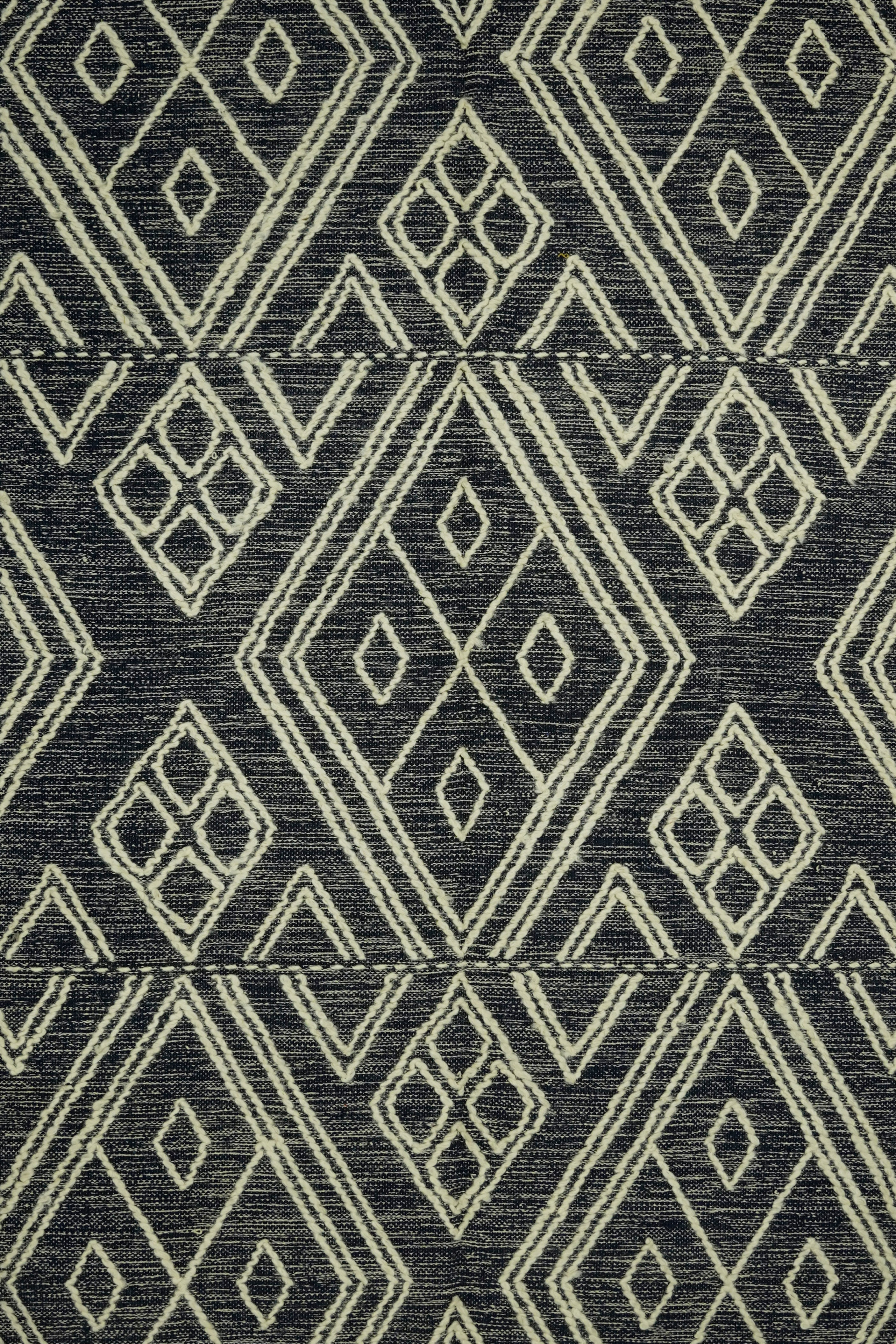 Midnight Diamond Moroccan Pile Rug