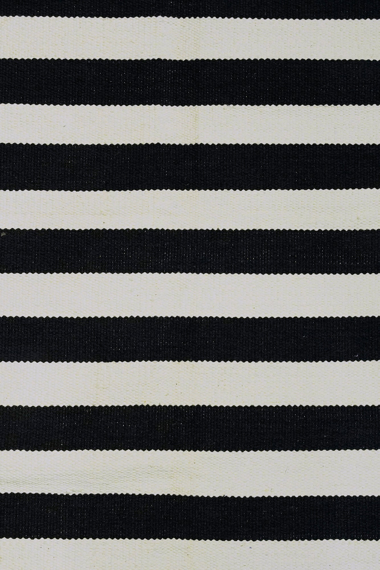Striped Grid Flatweave Rug